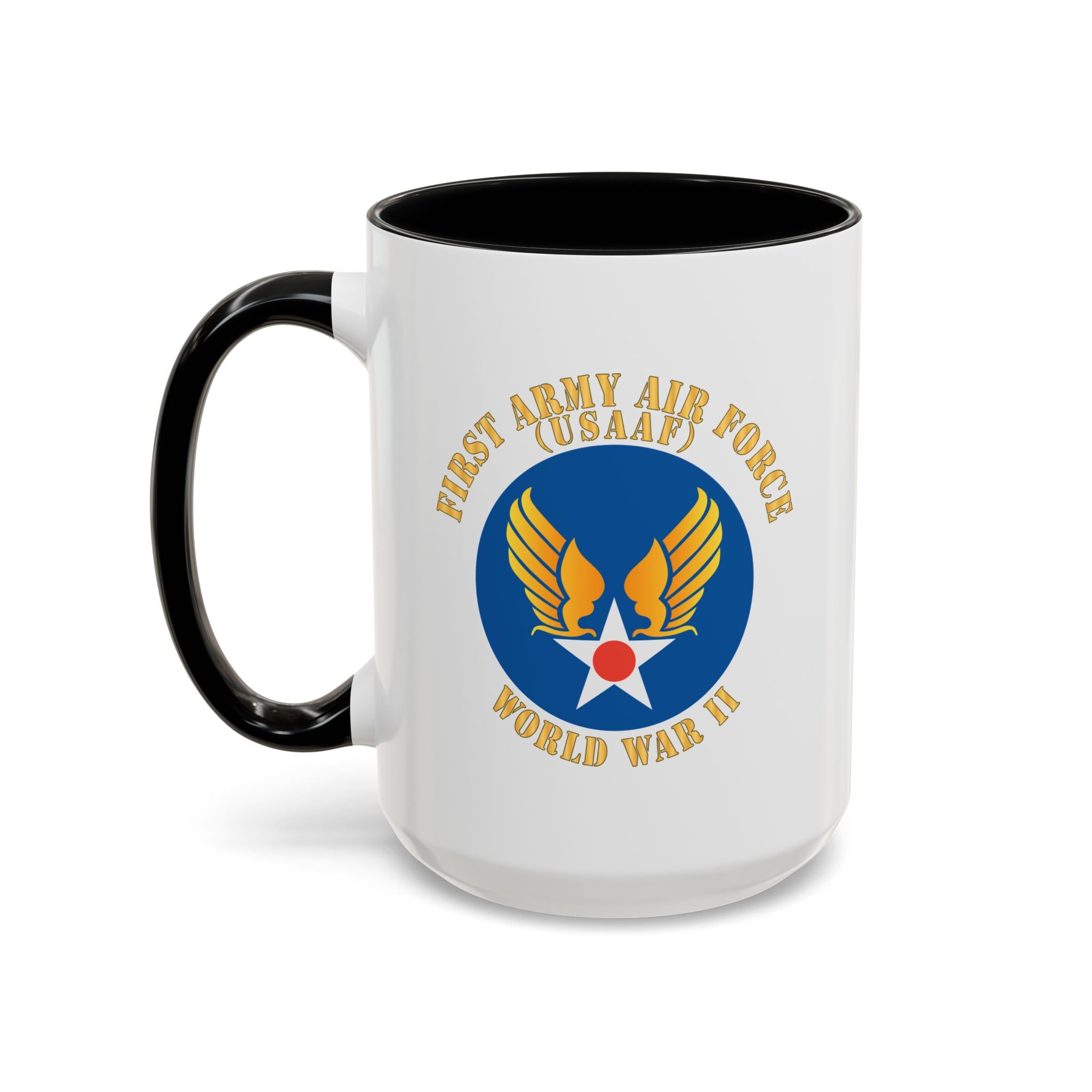 Accent Coffee Mug - SSI - AAC - 1st Army Air Force - WWII - USAAF x 300