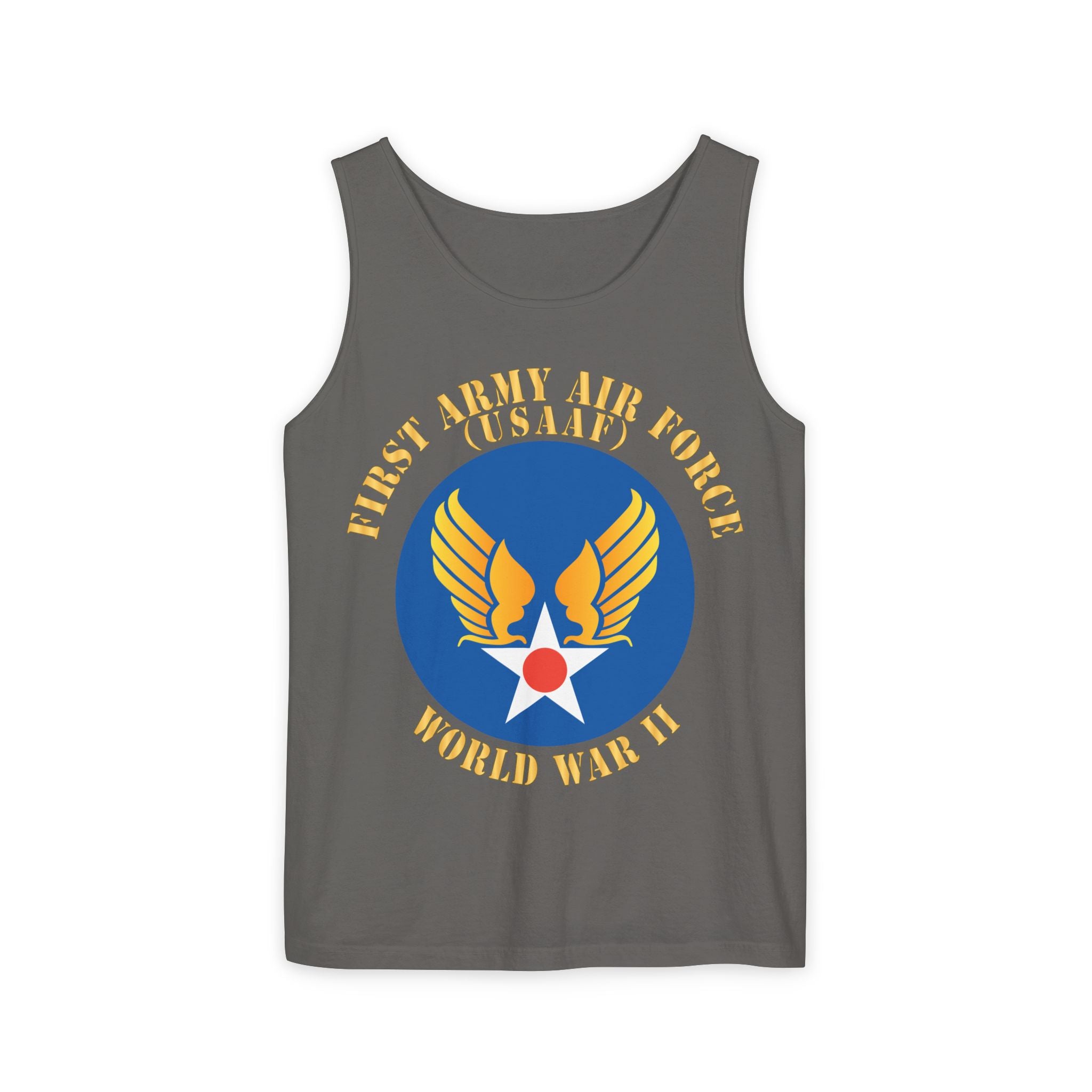 Unisex Garment-Dyed Tank Top - SSI - AAC - 1st Army Air Force - WWII - USAAF x 300