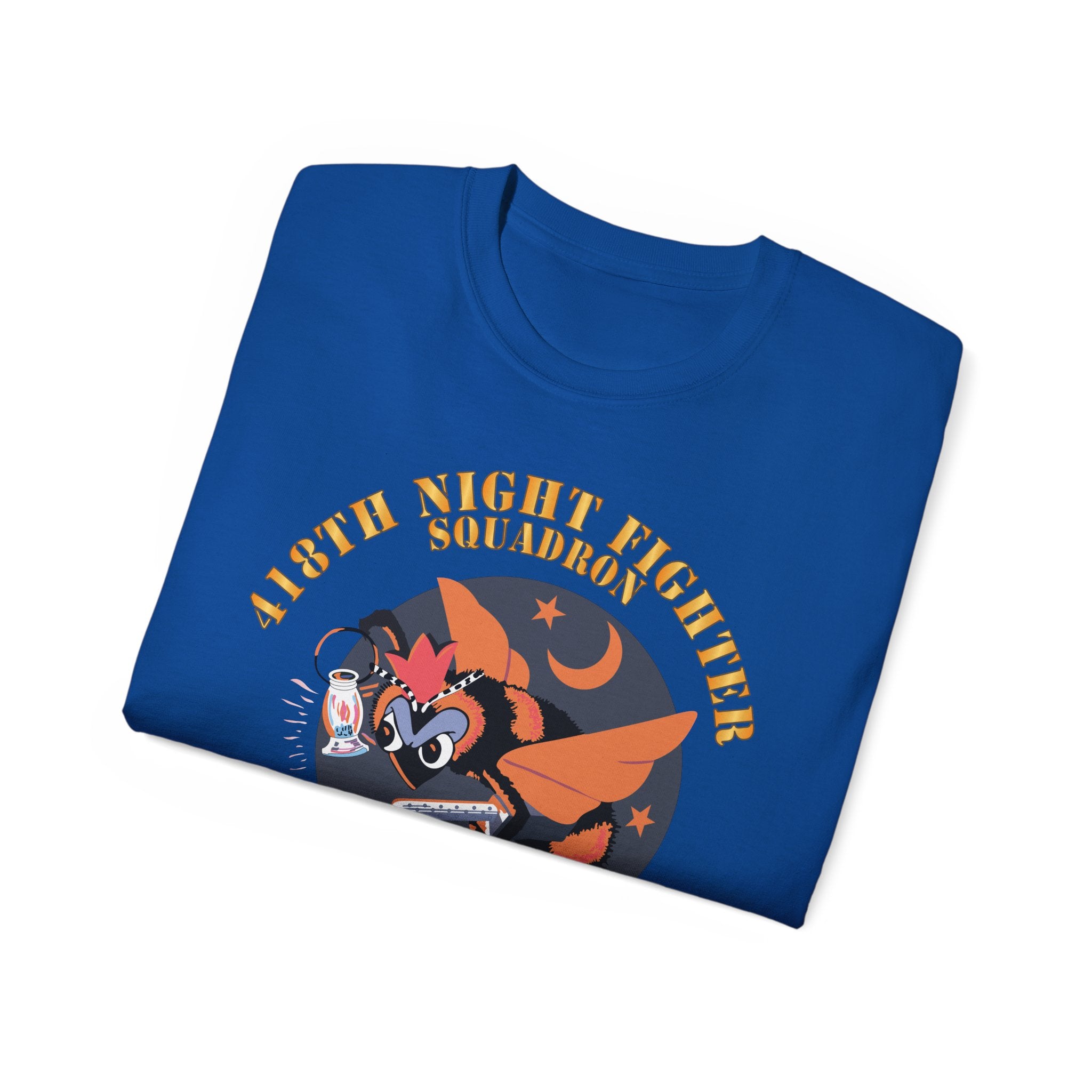 Unisex Ultra Cotton Tee - AAC - 418th Night Fighter Squadron - WWII X 300