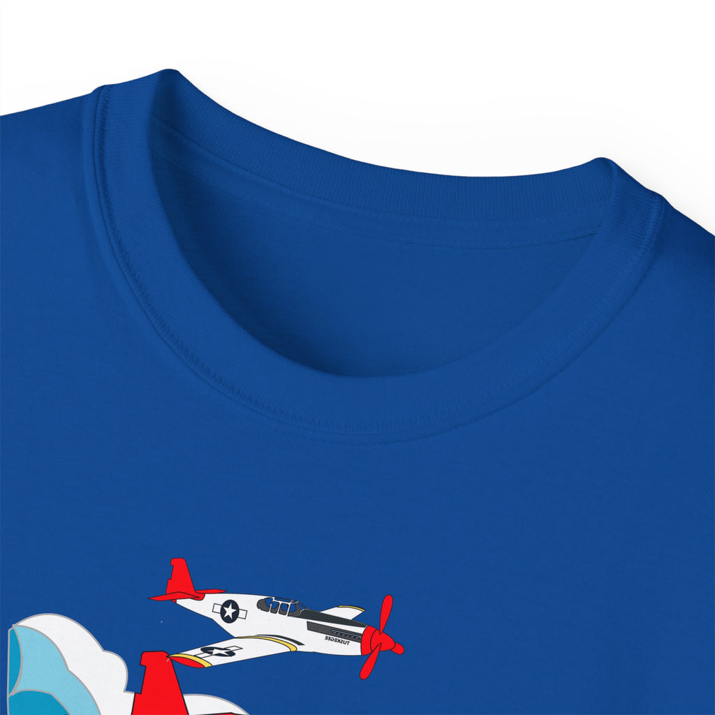Unisex Ultra Cotton Tee - Army Air Corp - Tuskegee Airmen - Redtails - 3AC - X 300
