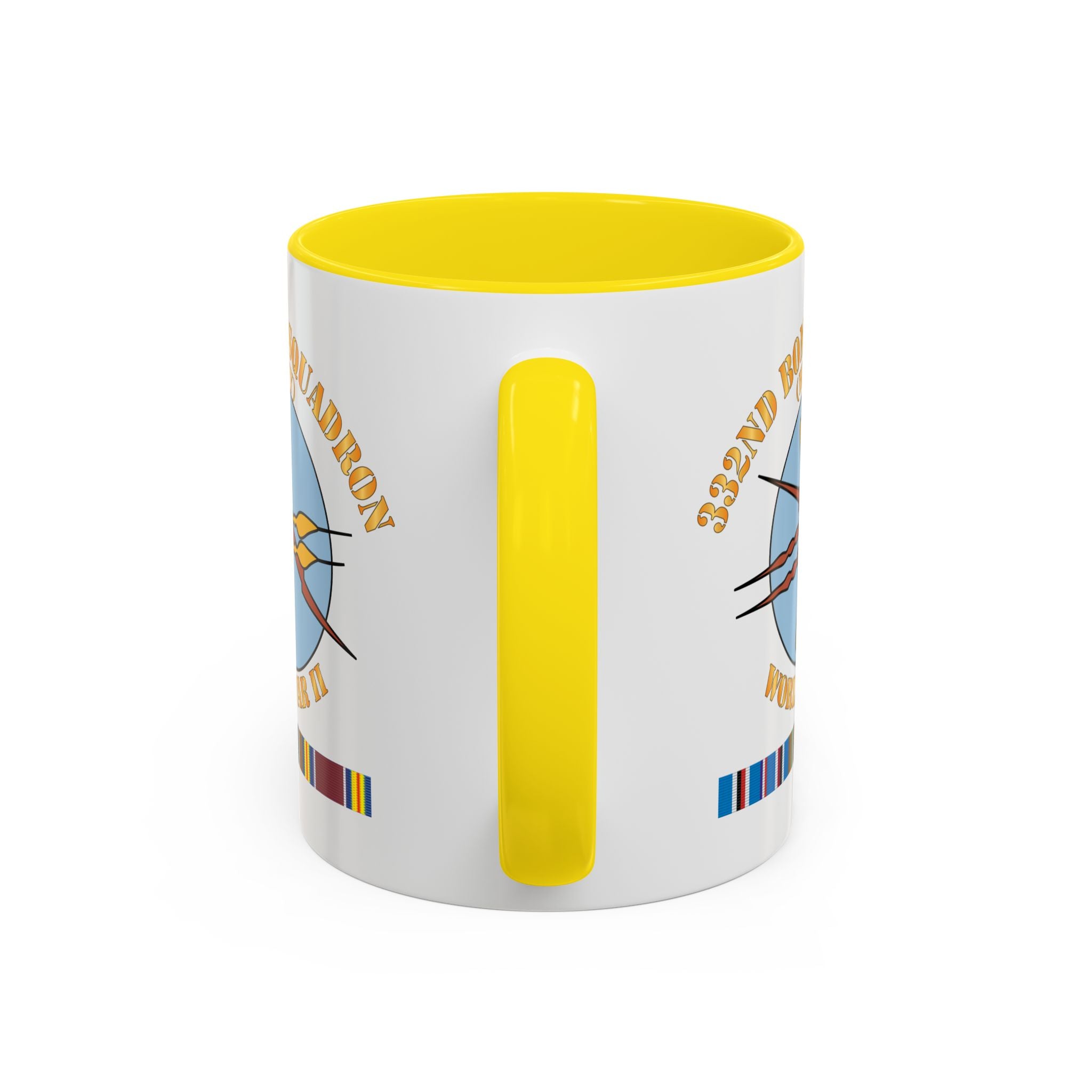 Accent Coffee Mug - AAC - 332nd Bomb Squadron WWII w SVC X 300