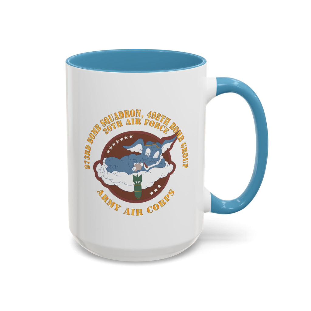 Accent Coffee Mug - AAC - 873rd Bomb Squadron, 498th Bomb Group - 20th AAF X 300