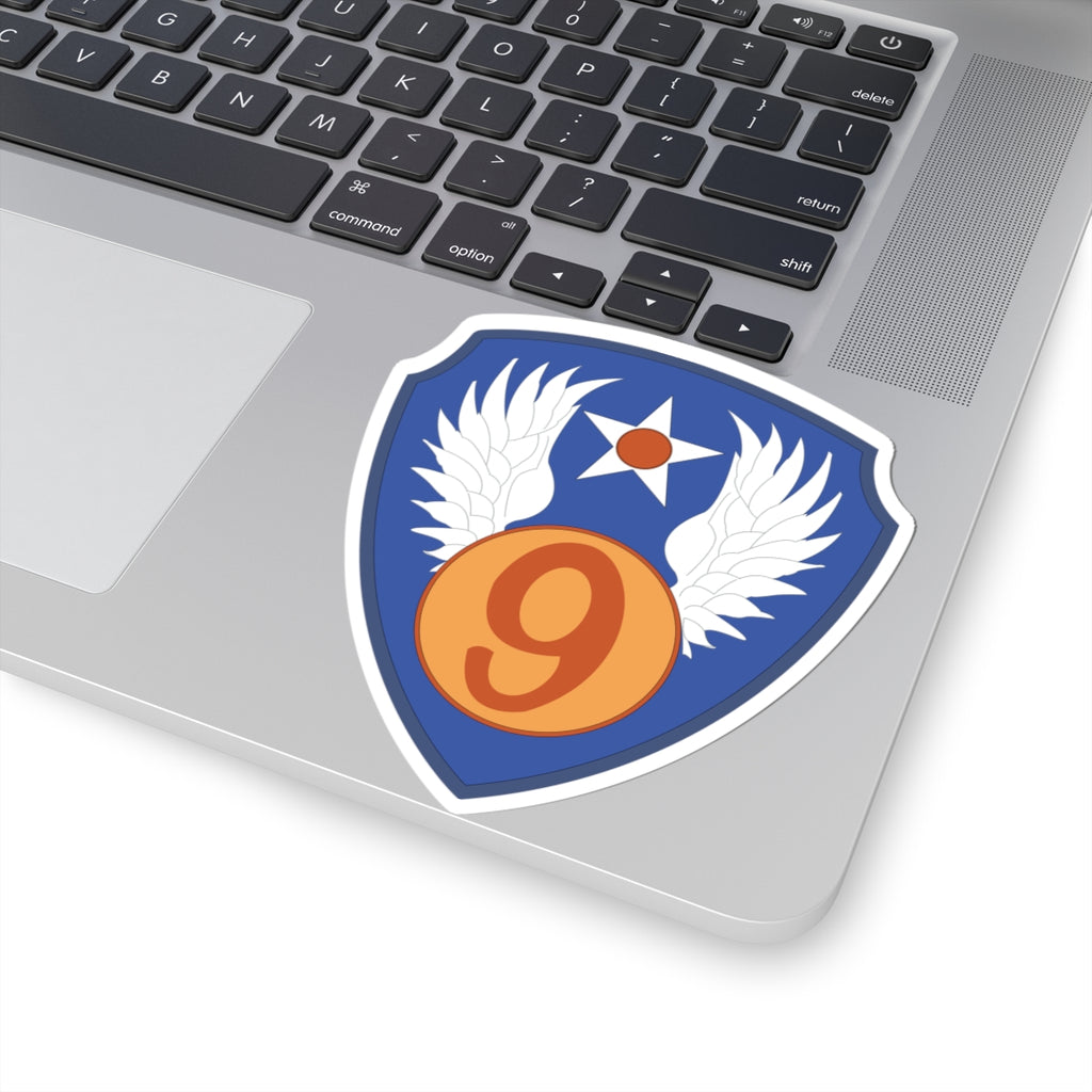 Kiss-Cut Stickers - AAC - SSI - 9th Air Force wo Txt X 300