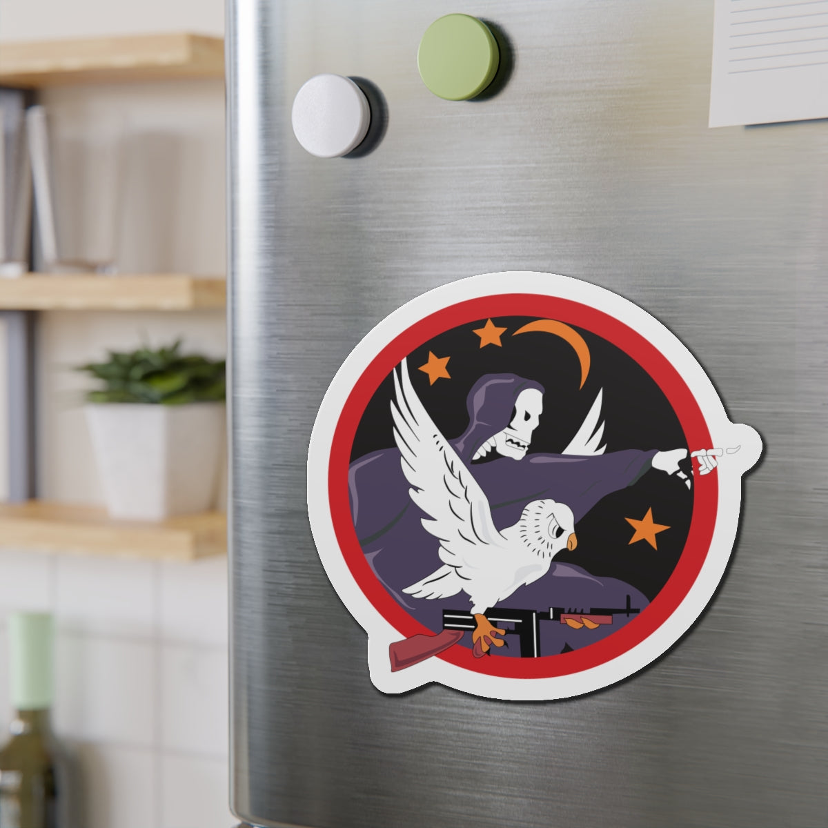 Die-Cut Magnets - AAC - 416th Night Fighter Squadron wo txt X 300