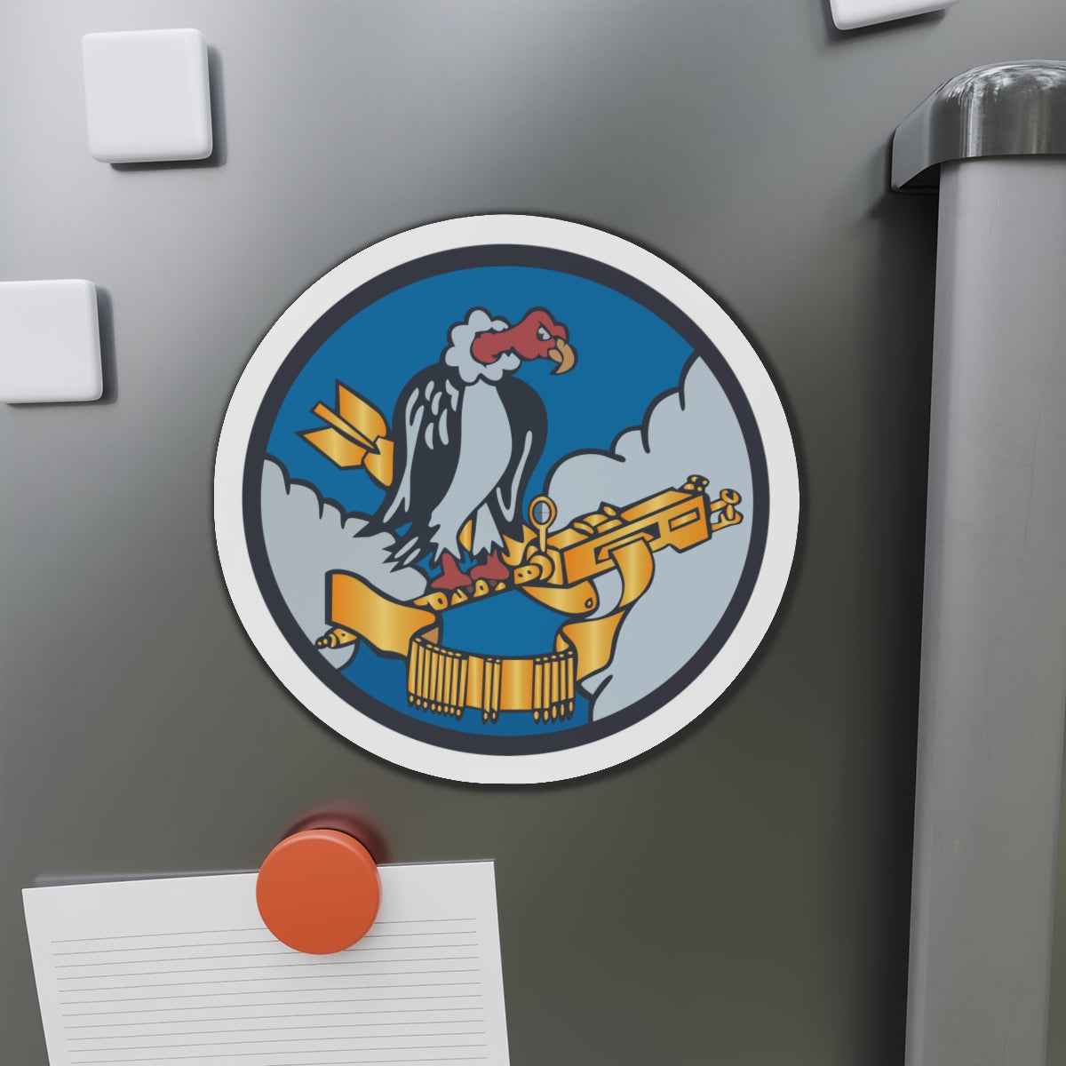 Die-Cut Magnets - AAC - 824th Bomb Squadron, 484th Bomb Group - 15th AAF wo txt X 300