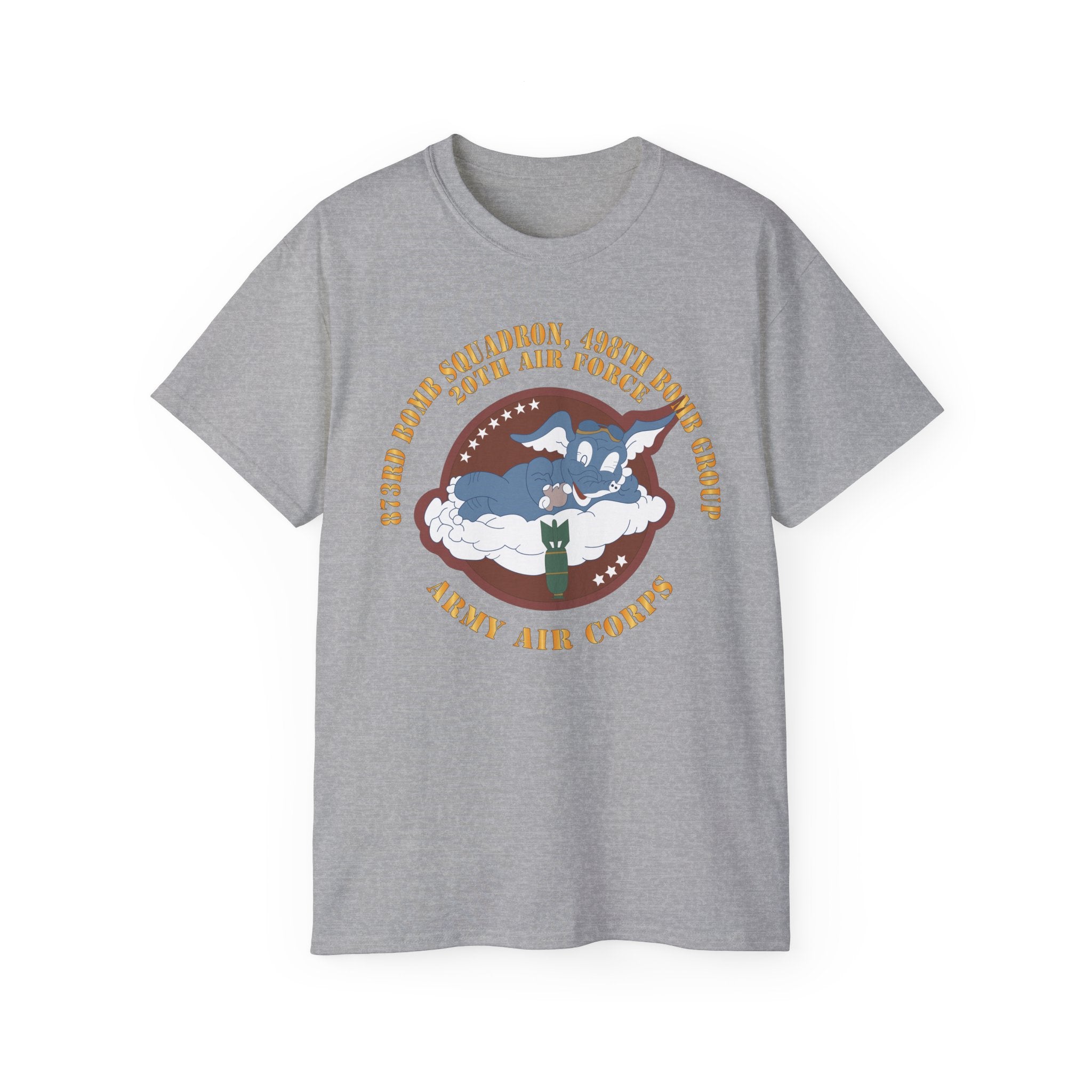 Unisex Ultra Cotton Tee - AAC - 873rd Bomb Squadron, 498th Bomb Group - 20th AAF X 300