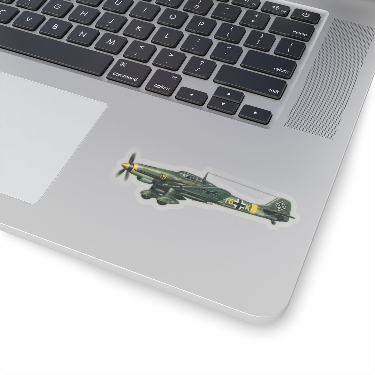 Kiss-Cut Stickers - WWII - Fighter Aircraft - German Stuka Dive Bomber - Profile - Left