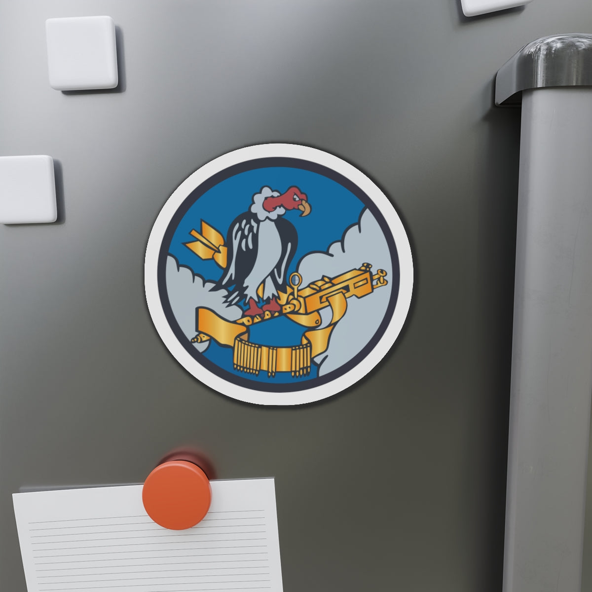 Die-Cut Magnets - AAC - 825th Bomb Squadron, 484th Bomb Group - 15th AAF wo txt X 300