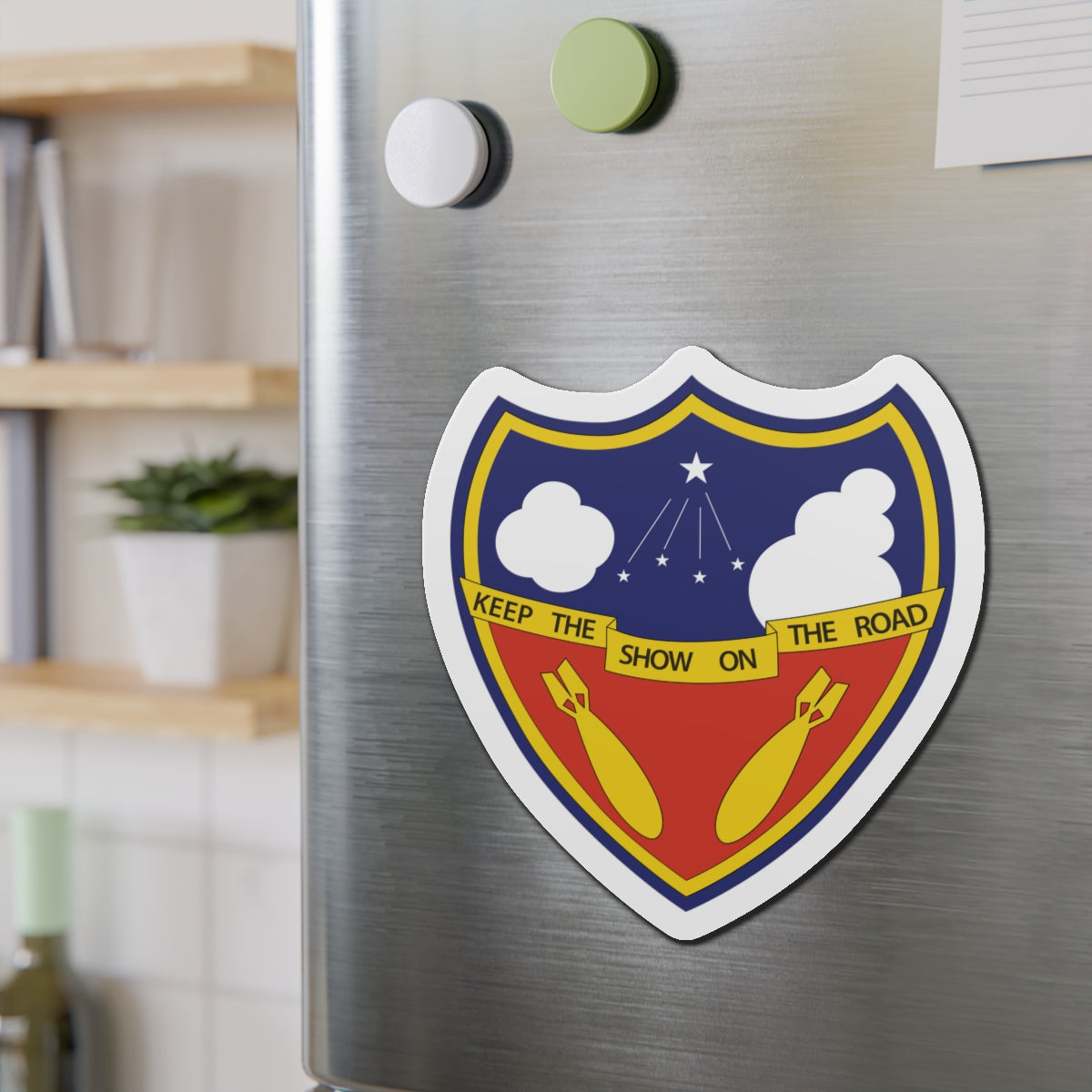 Die-Cut Magnets - AAC - 384th Bomb Group wo Txt X 300