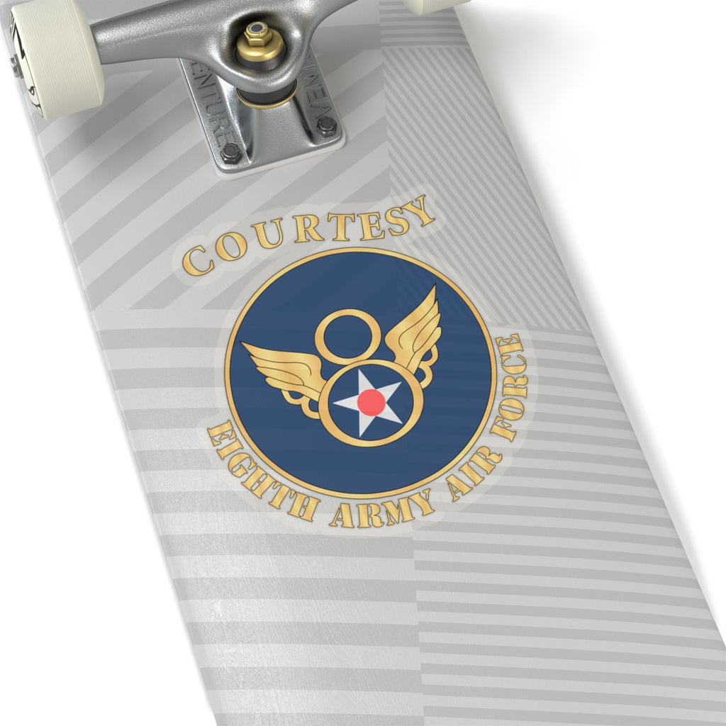 Kiss-Cut Stickers - AAC - 8th Air Force - WWII - Courtesy 8 AAF x 300