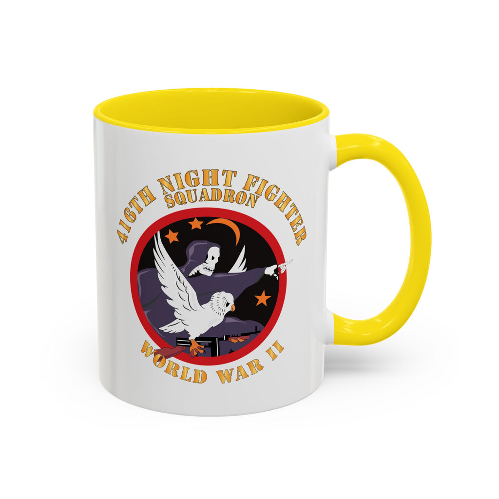 Accent Coffee Mug - AAC - 416th Night Fighter Squadron - WWII X 300