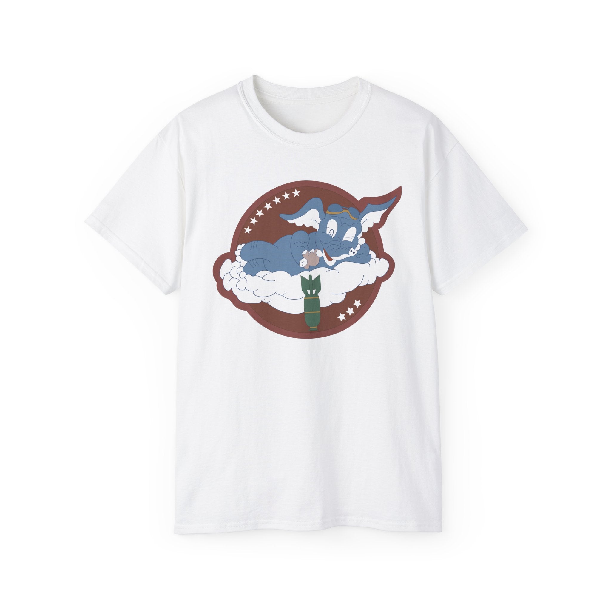 Unisex Ultra Cotton Tee - AAC - 873rd Bomb Squadron, 498th Bomb Group - 20th AAF wo Txt X 300