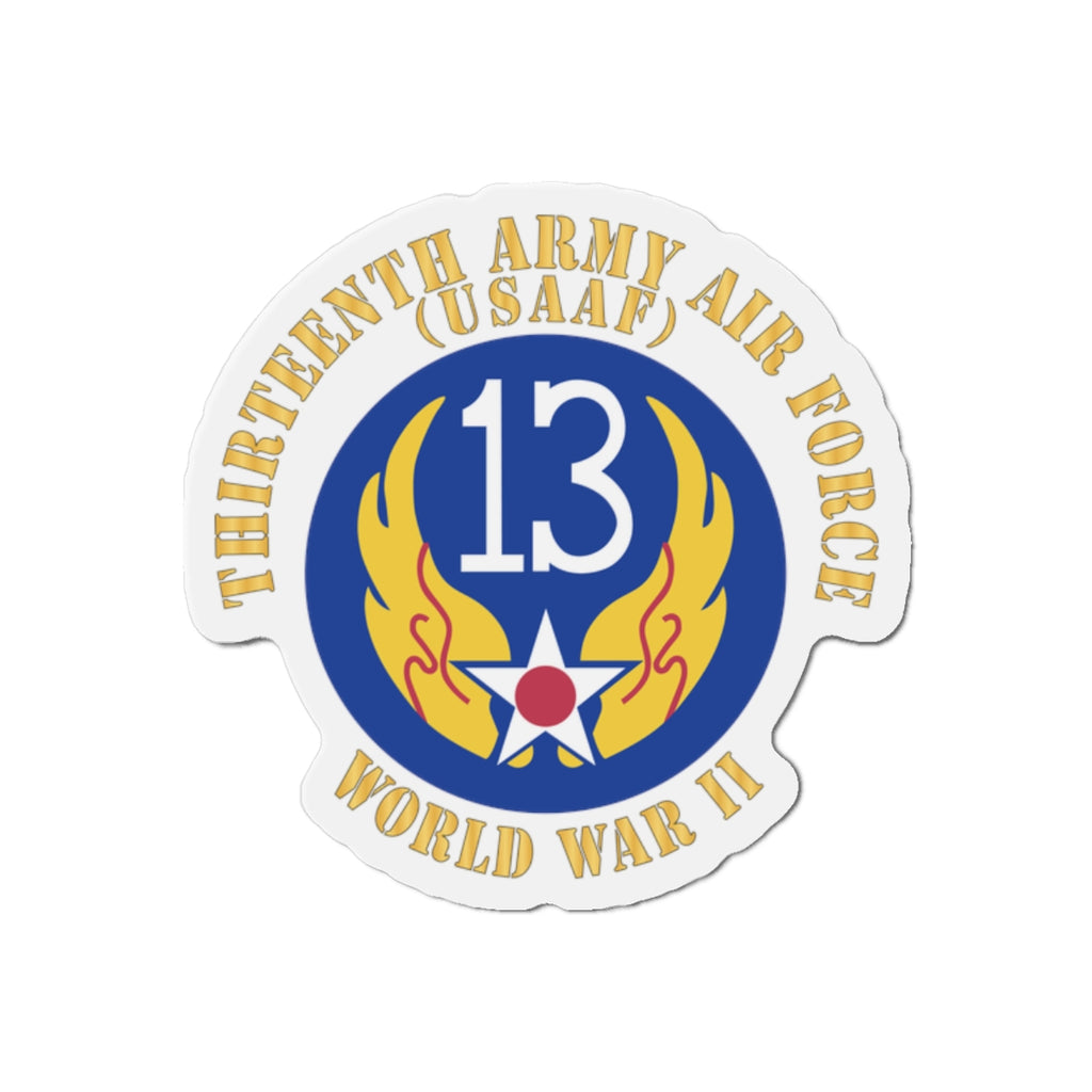 Die-Cut Magnets - AAC - SSI - 13th Air Force - WWII - USAAF x 300
