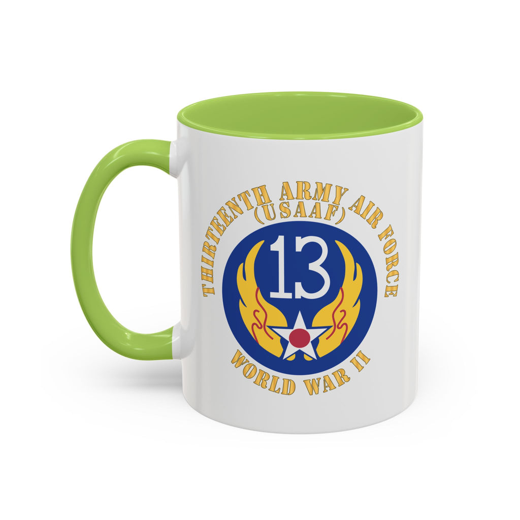 Accent Coffee Mug - AAC - SSI - 13th Air Force - WWII - USAAF x 300
