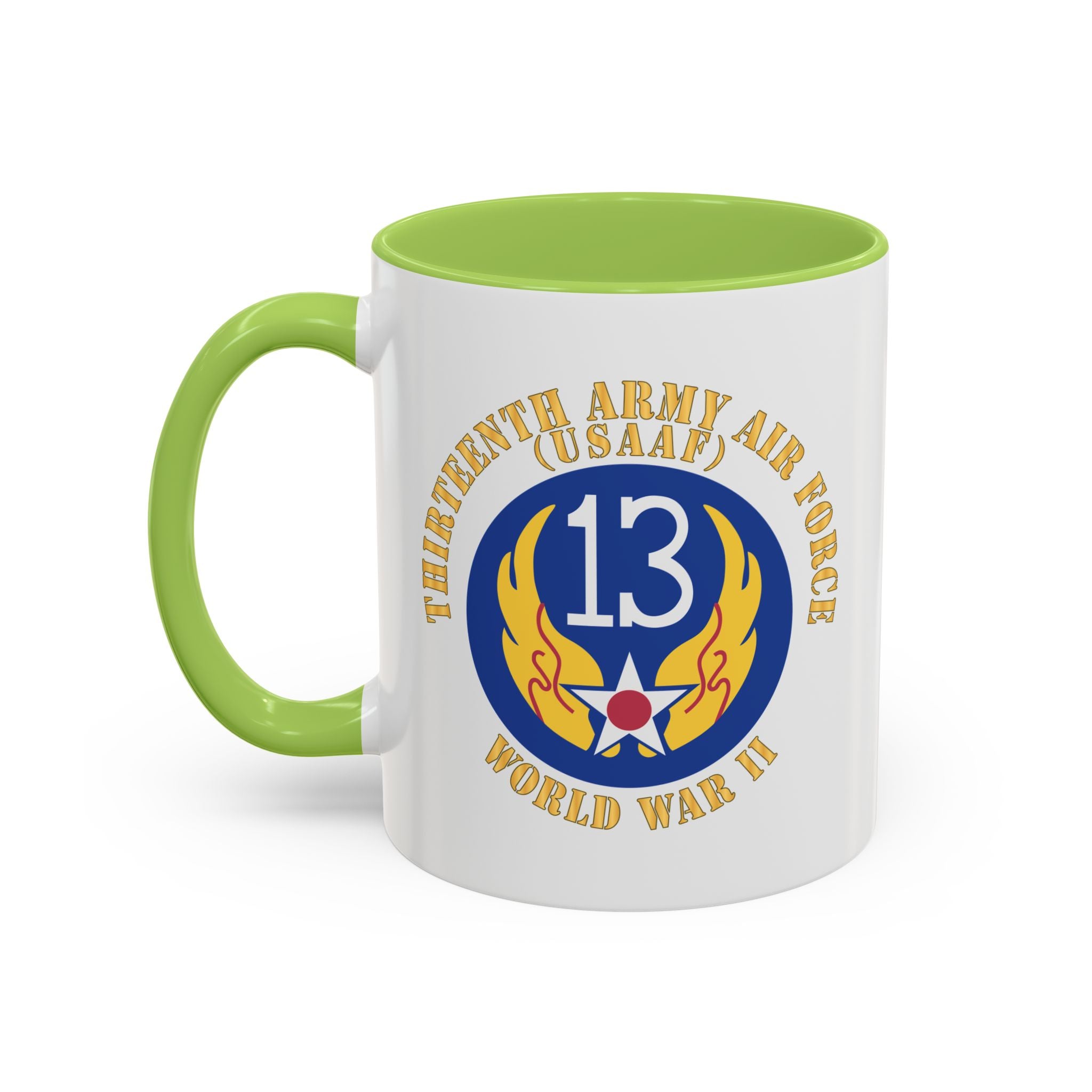Accent Coffee Mug - AAC - SSI - 13th Air Force - WWII - USAAF x 300