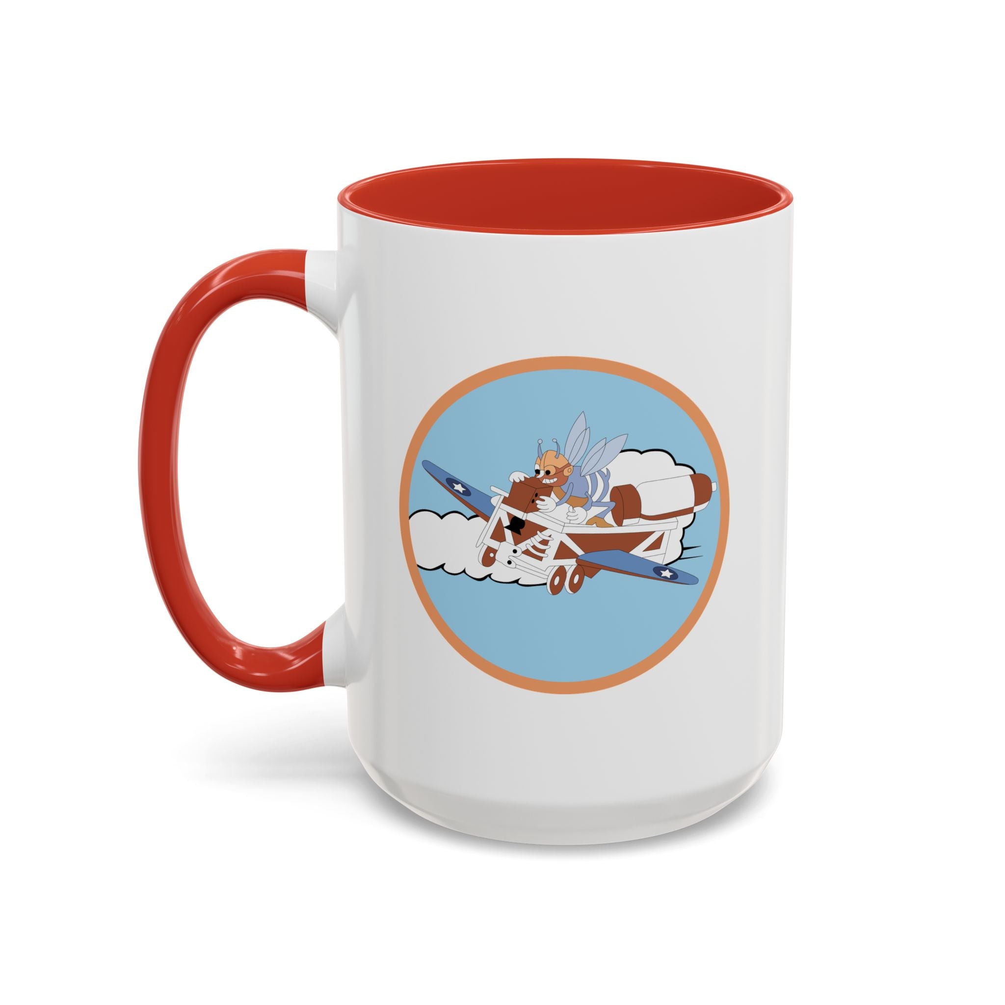 Accent Coffee Mug - AAC - 782nd Bomb Squadron, 465th Bomb Group - 15th AF wo Txt X 300