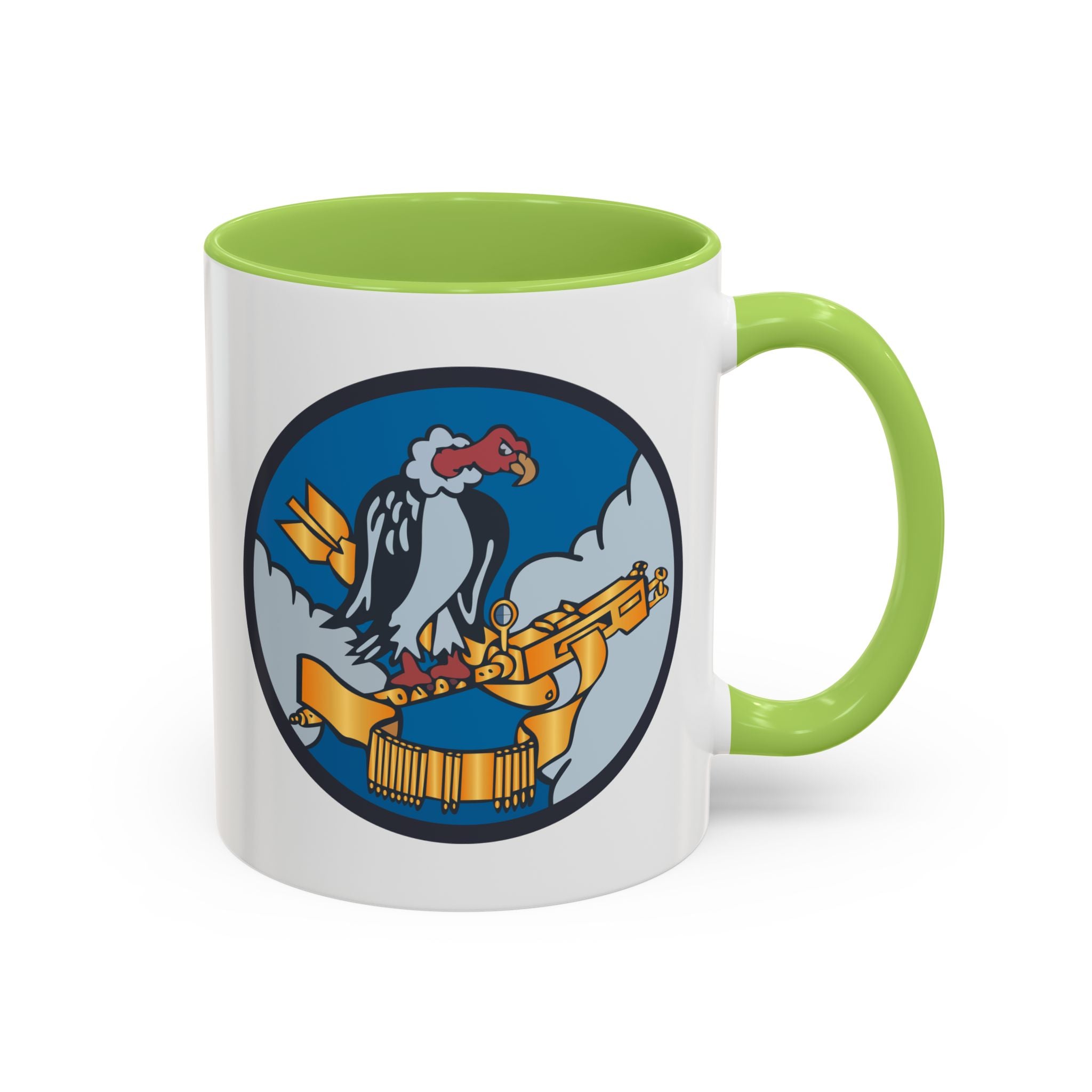Accent Coffee Mug - AAC - 825th Bomb Squadron, 484th Bomb Group - 15th AAF wo txt X 300