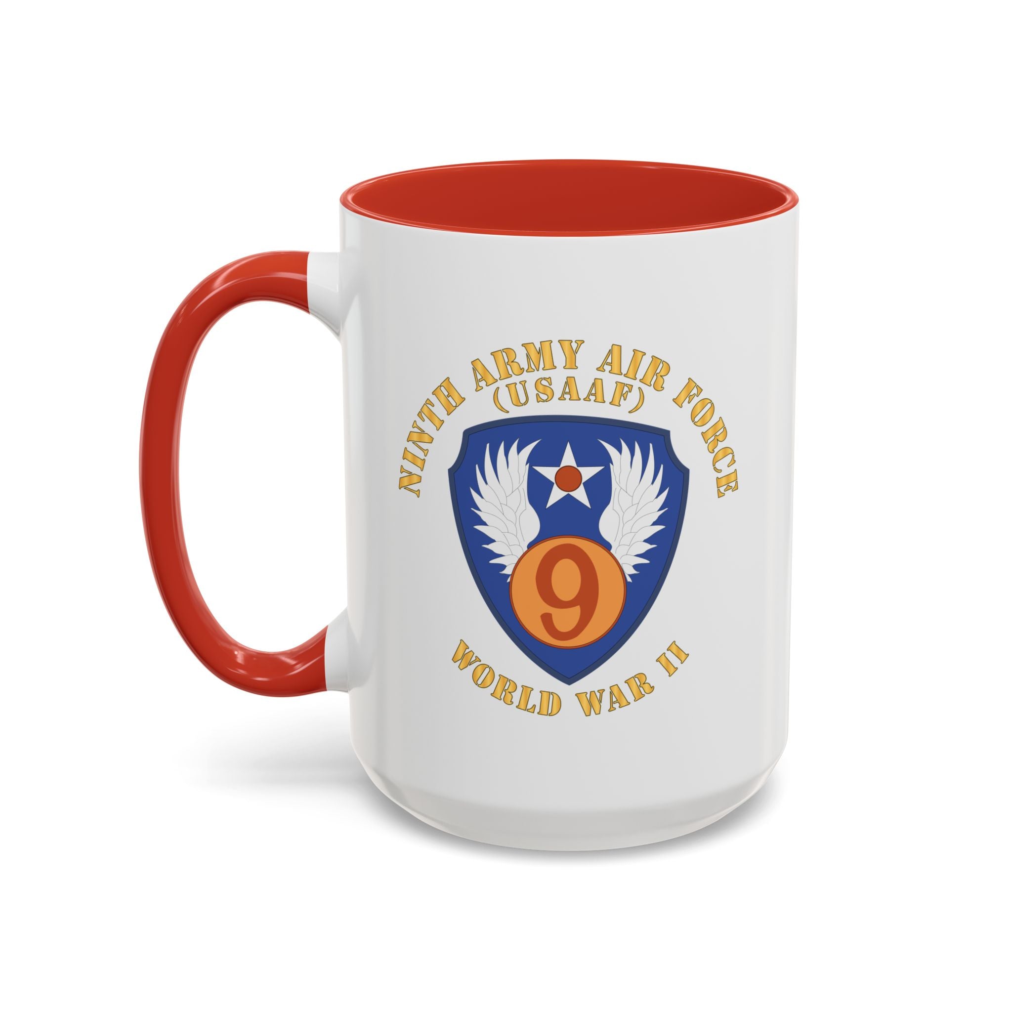 Accent Coffee Mug - AAC - SSI - 9th Air Force - WWII - USAAF x 300