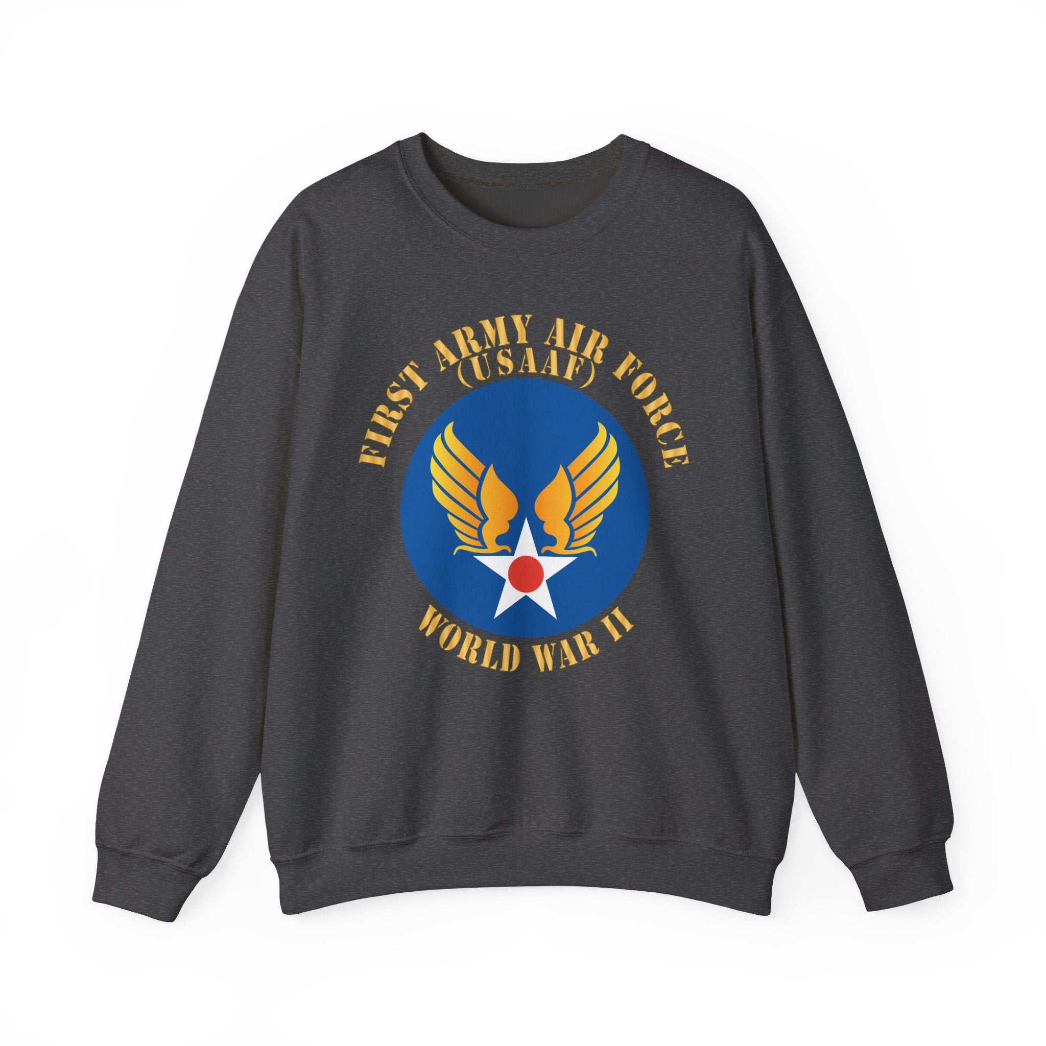 Crewneck Sweatshirt - SSI - AAC - 1st Army Air Force - WWII - USAAF x 300