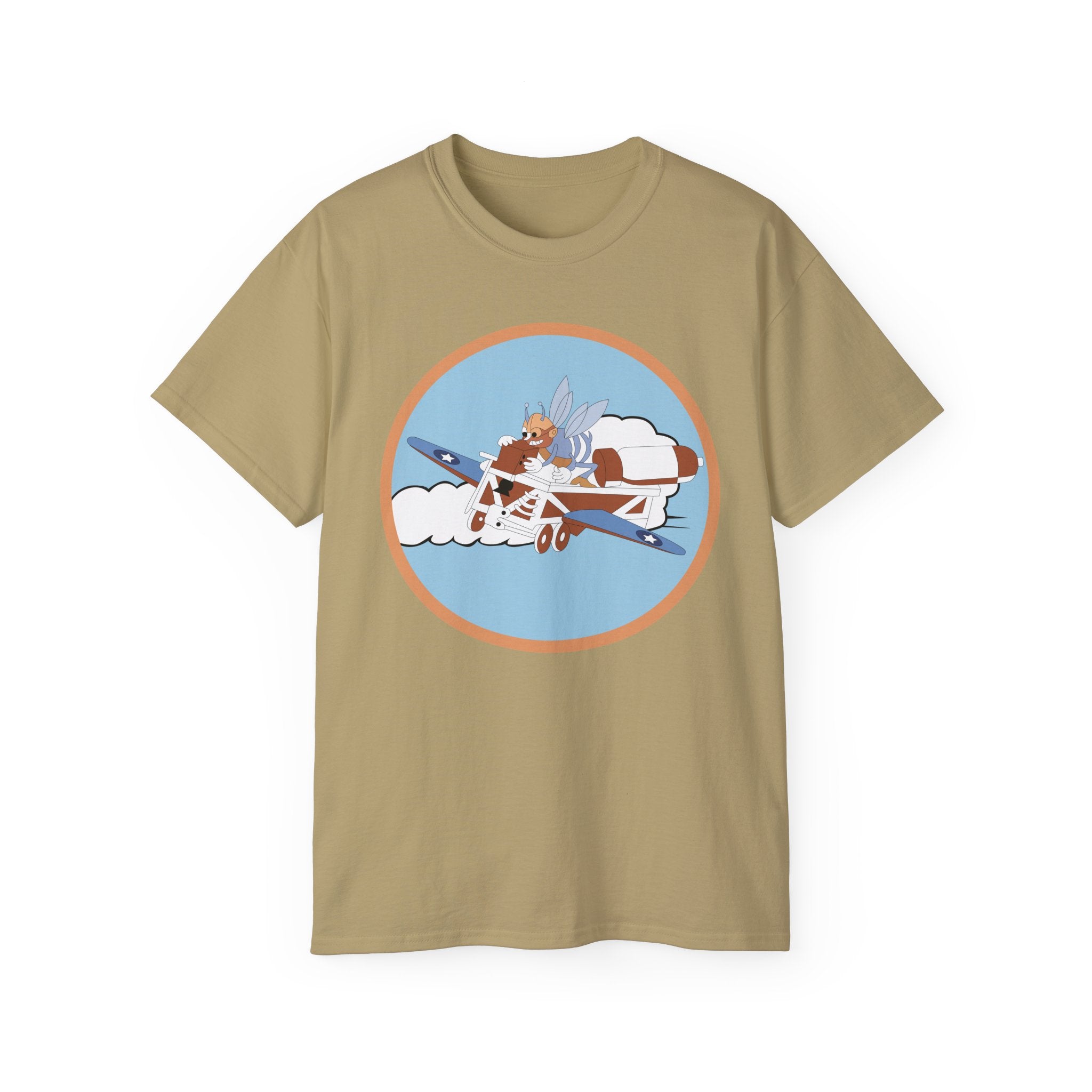 Unisex Ultra Cotton Tee - AAC - 782nd Bomb Squadron, 465th Bomb Group - 15th AF wo Txt X 300