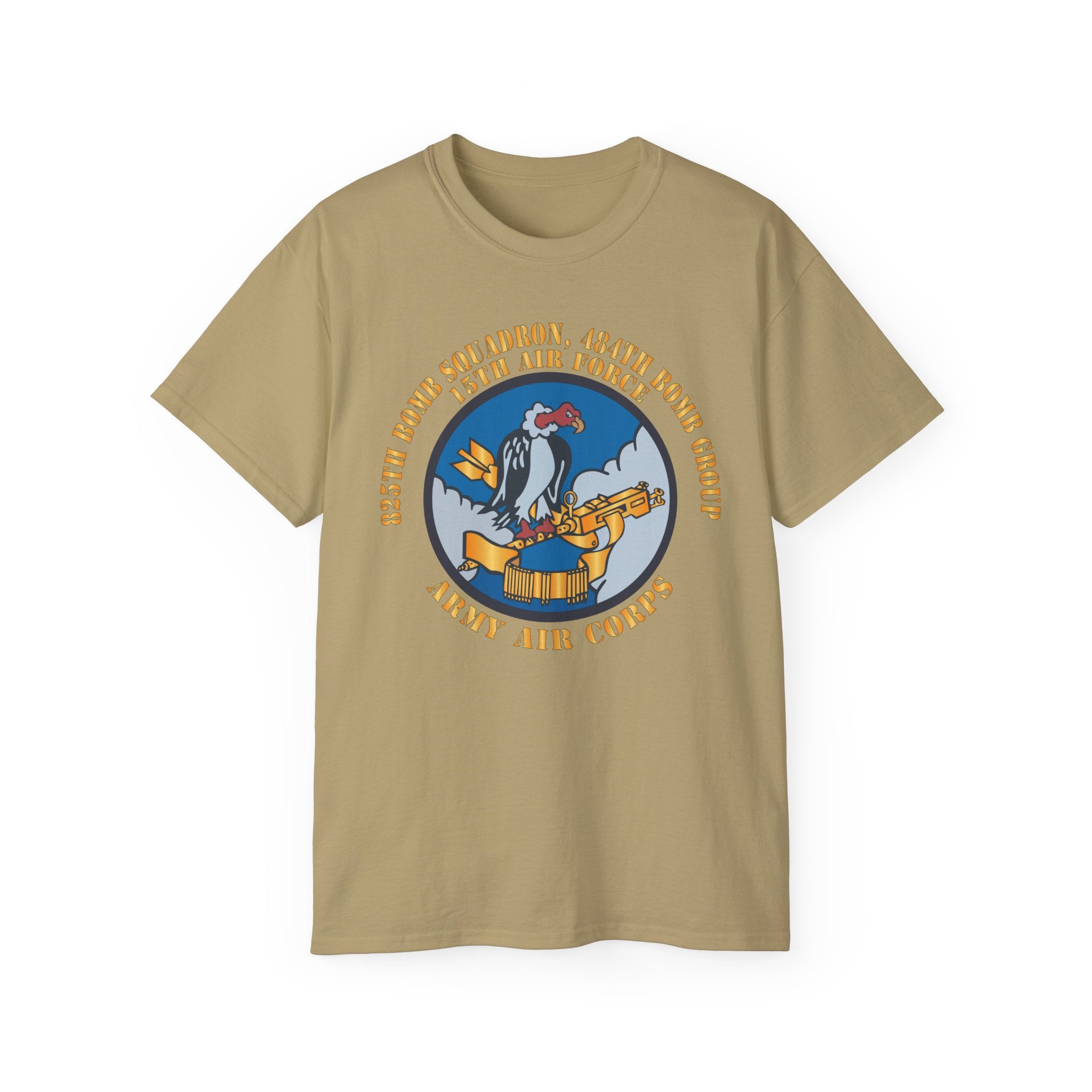 Unisex Ultra Cotton Tee - AAC - 825th Bomb Squadron, 484th Bomb Group - 15th AAF X 300