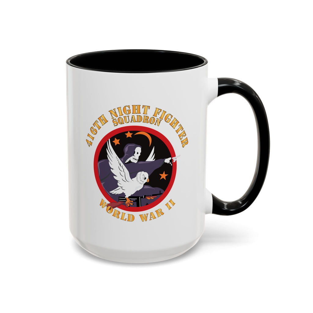 Accent Coffee Mug - AAC - 416th Night Fighter Squadron - WWII X 300
