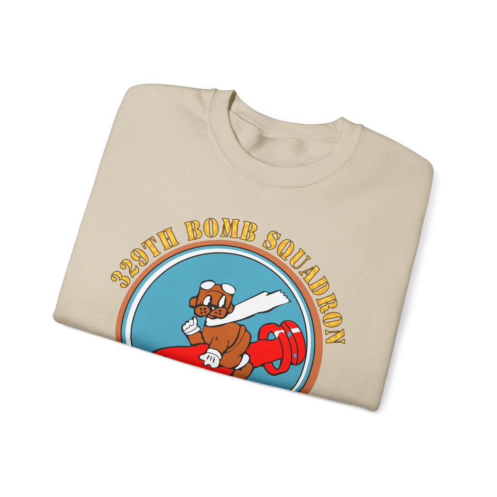 Crewneck Sweatshirt - AAC - 329th Bomb Squadron,93rd Bomb Group - WWII - USAAF