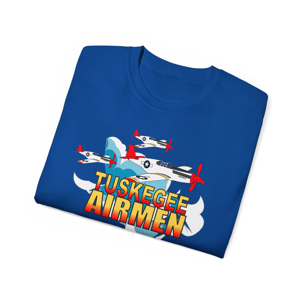 Unisex Ultra Cotton Tee - Army Air Corp - Tuskegee Airmen - Redtails - 3AC - X 300