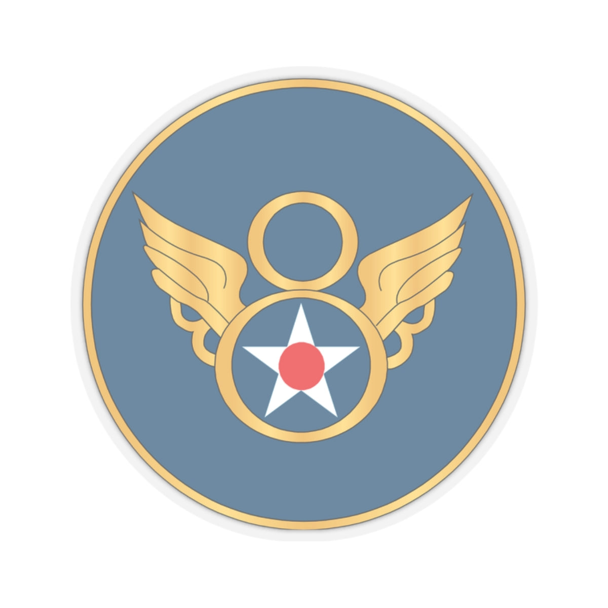 Kiss-Cut Stickers - AAC - 8th Air Force wo Txt X 300