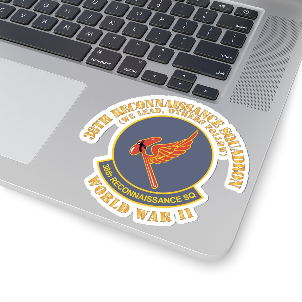 Kiss-Cut Stickers - AAC - 38th Reconnaissance Squadron - WWII X 300