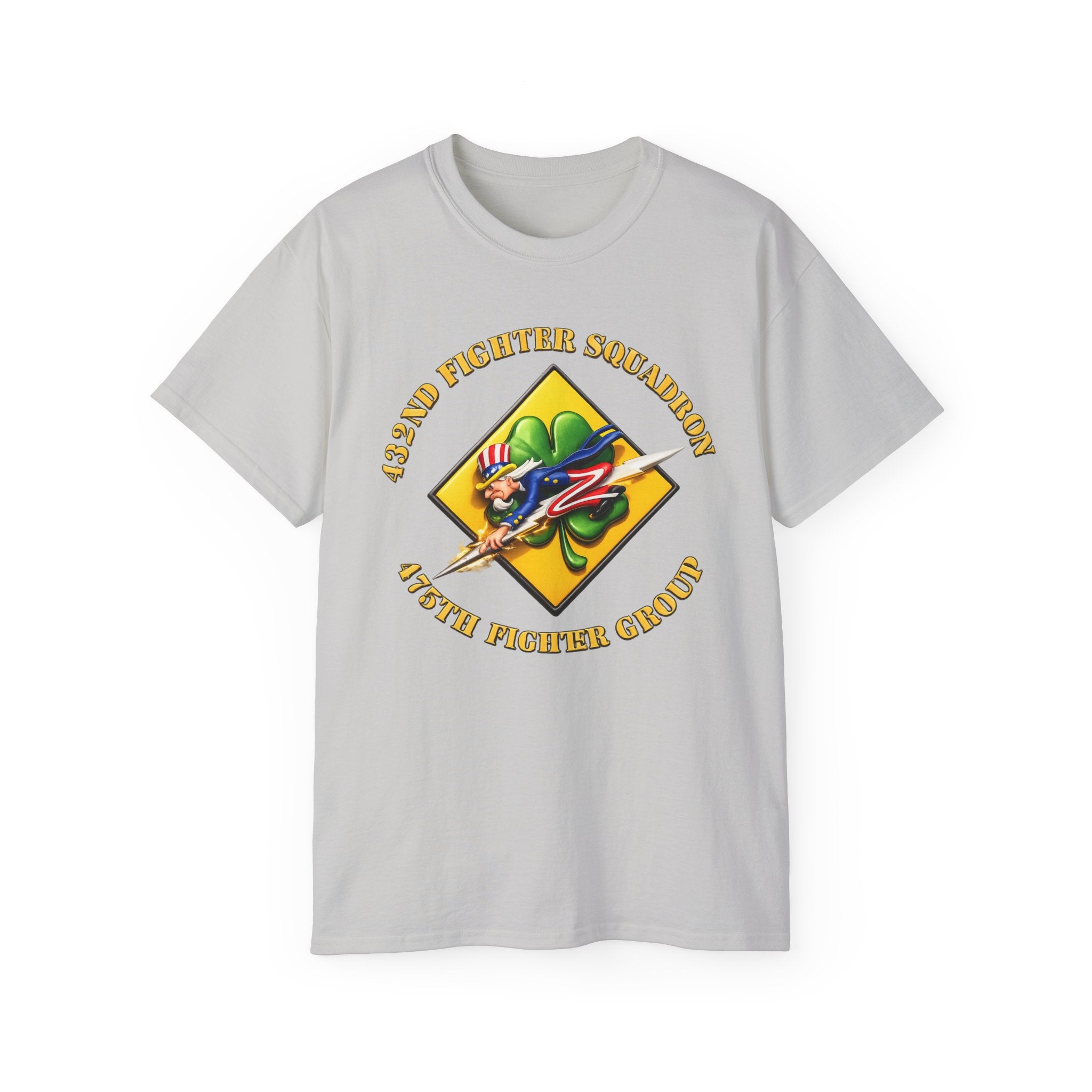 Unisex Ultra Cotton Tee - AAC - 432nd Fighter Squadron - 475th Fighter Group