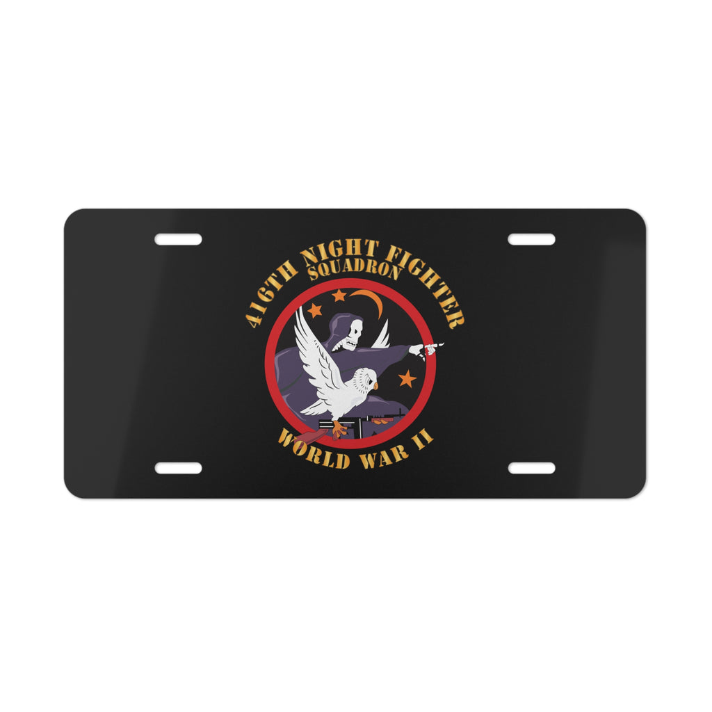 License Plate - AAC - 416th Night Fighter Squadron - WWII X 300