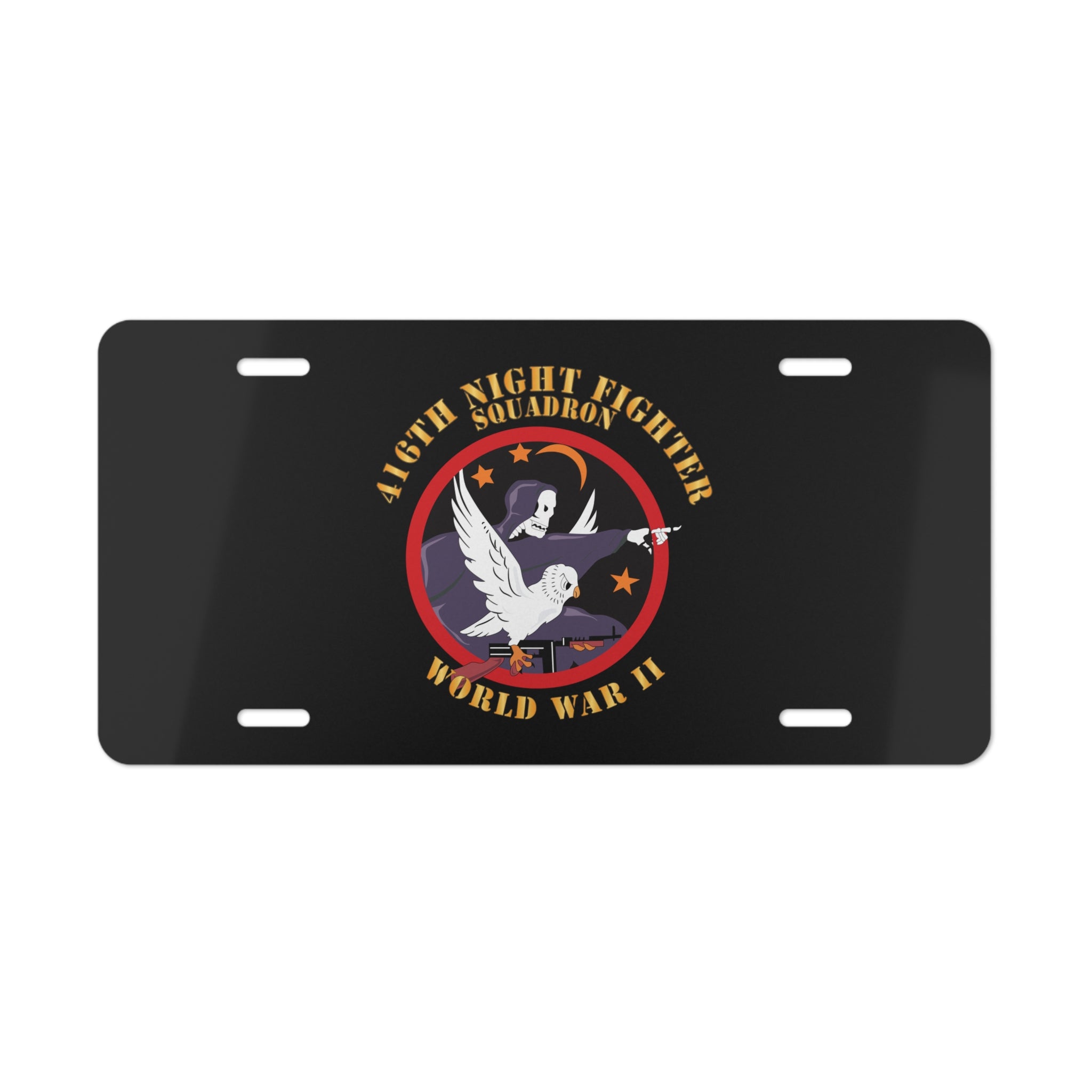 License Plate - AAC - 416th Night Fighter Squadron - WWII X 300