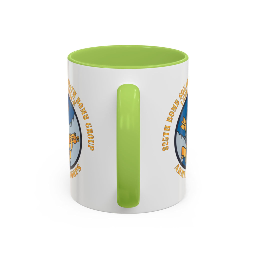 Accent Coffee Mug - AAC - 825th Bomb Squadron, 484th Bomb Group - 15th AAF X 300