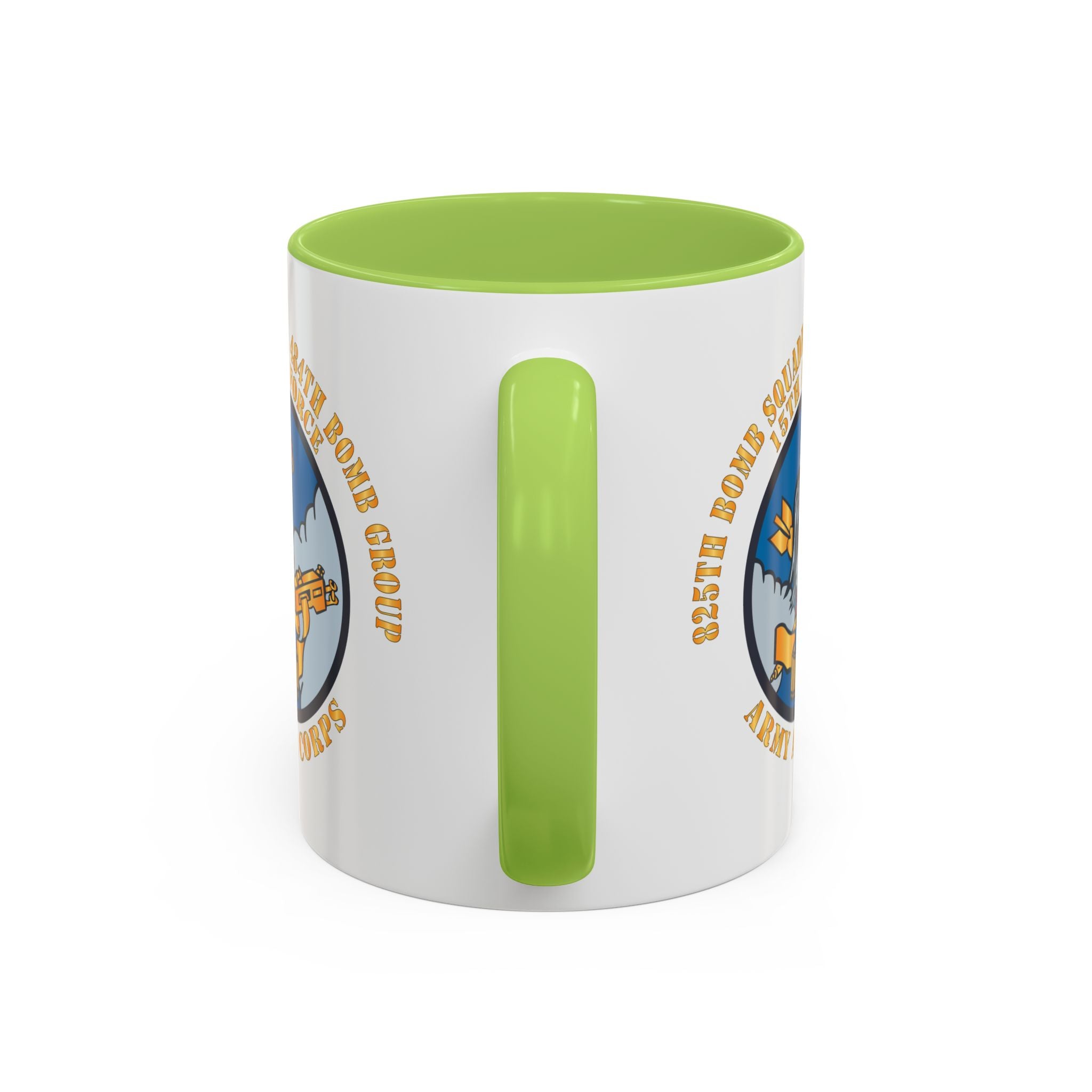Accent Coffee Mug - AAC - 825th Bomb Squadron, 484th Bomb Group - 15th AAF X 300