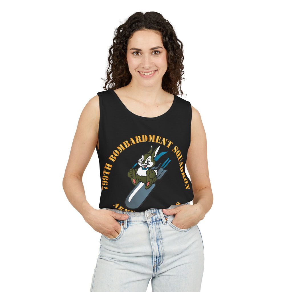 Unisex Garment-Dyed Tank Top - AAC - 799th Bombardment Squadron X 300