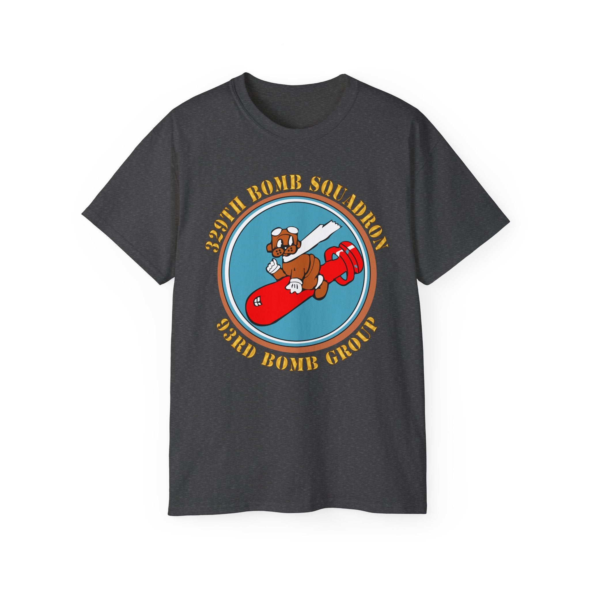 Unisex Ultra Cotton Tee - AAC - 329th Bomb Squadron,93rd Bomb Group - WWII - USAAF