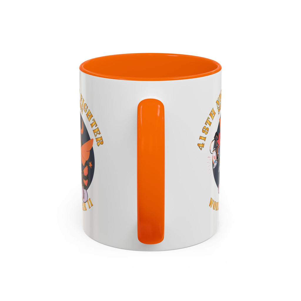Accent Coffee Mug - AAC - 418th Night Fighter Squadron - WWII X 300