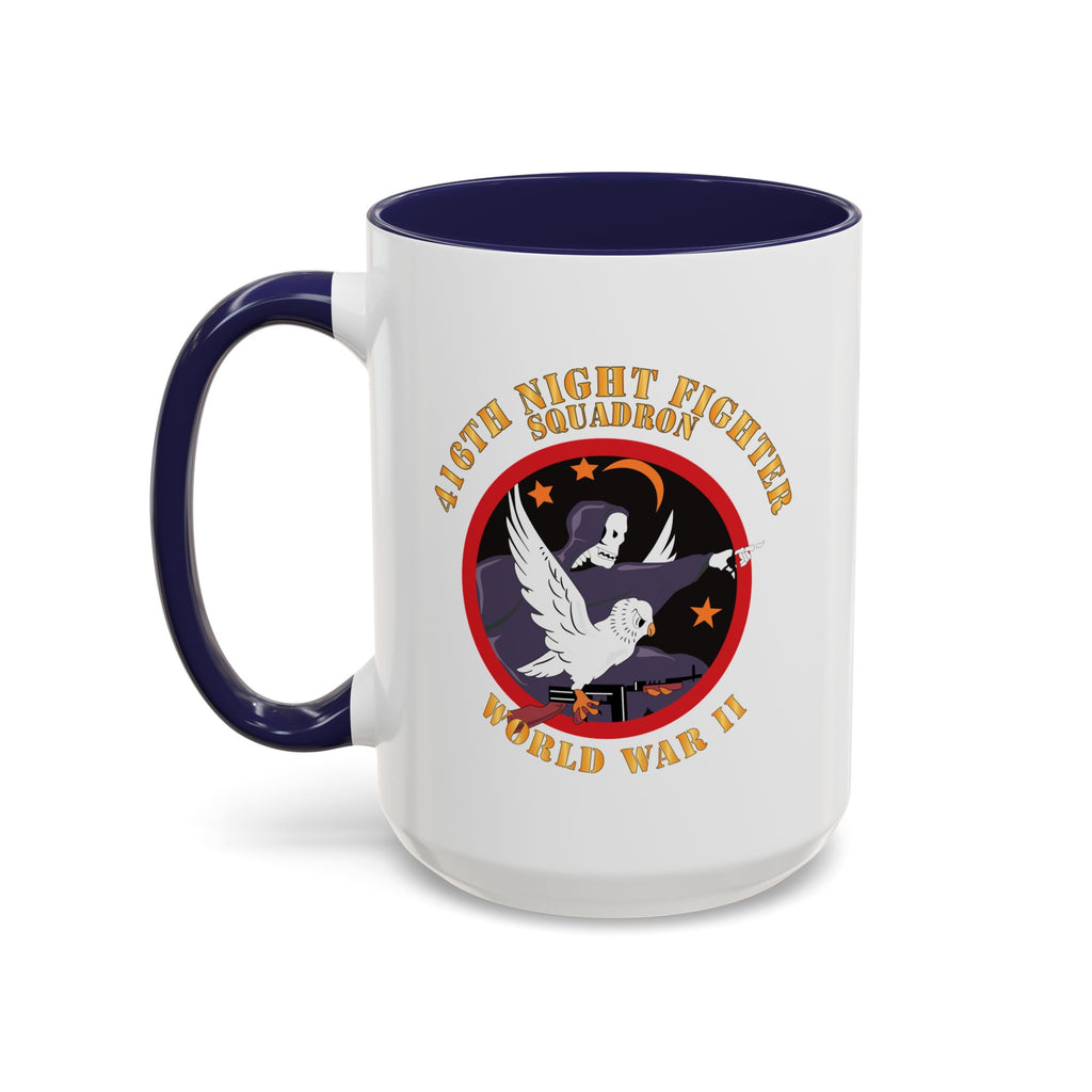 Accent Coffee Mug - AAC - 416th Night Fighter Squadron - WWII X 300
