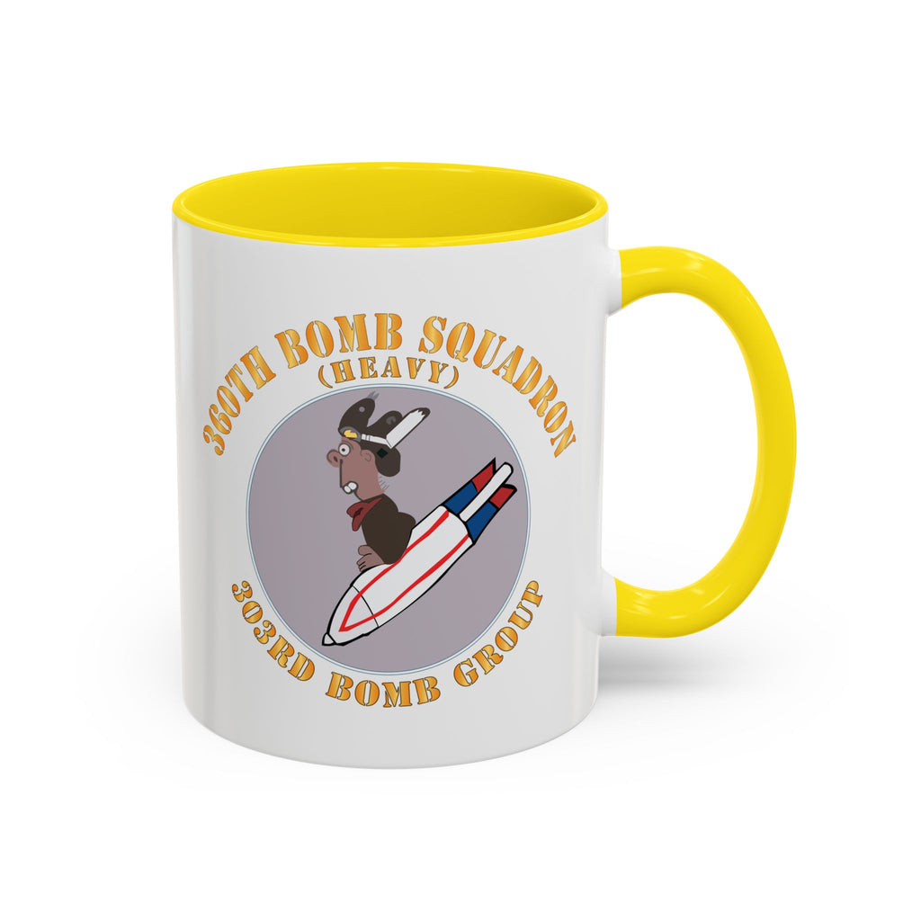 Accent Coffee Mug - AAC - 360th Bomb Squadron - 303rd BG - WWII X 300