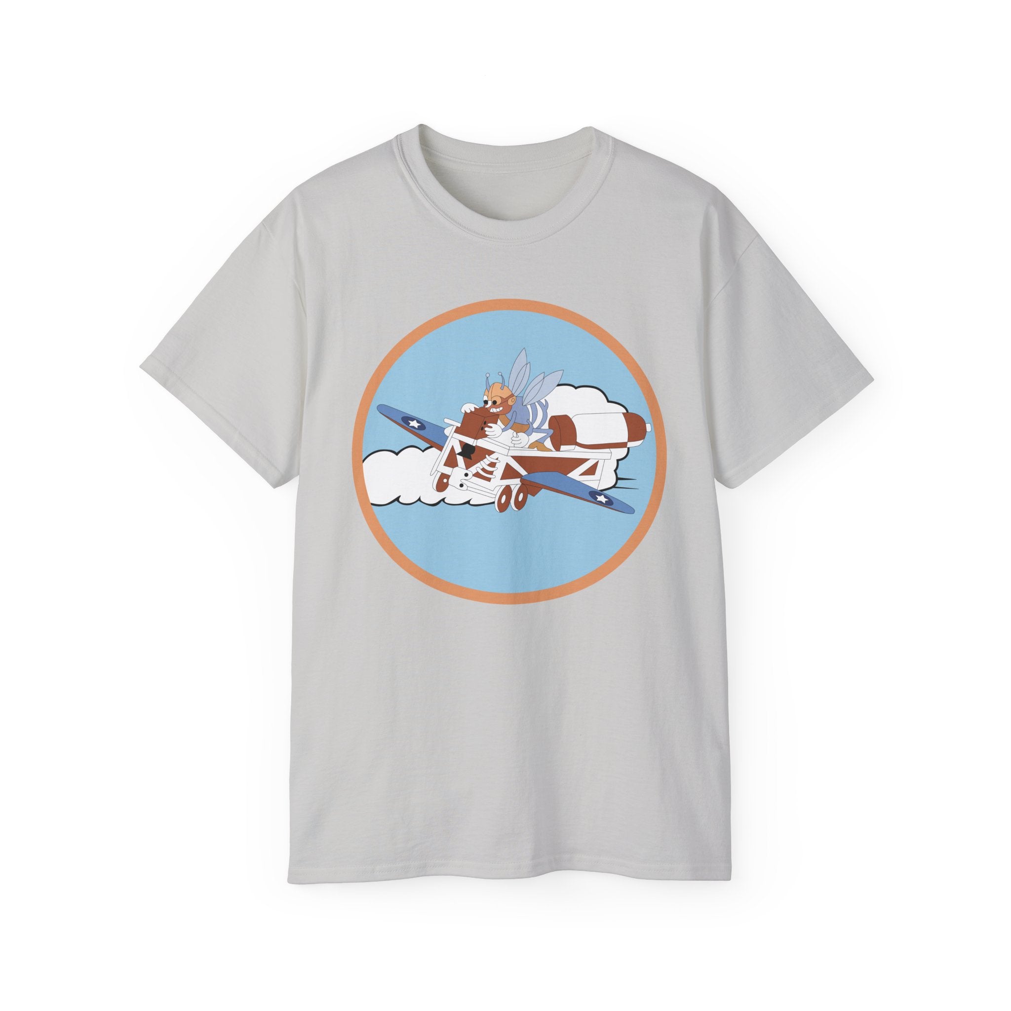 Unisex Ultra Cotton Tee - AAC - 782nd Bomb Squadron, 465th Bomb Group - 15th AF wo Txt X 300