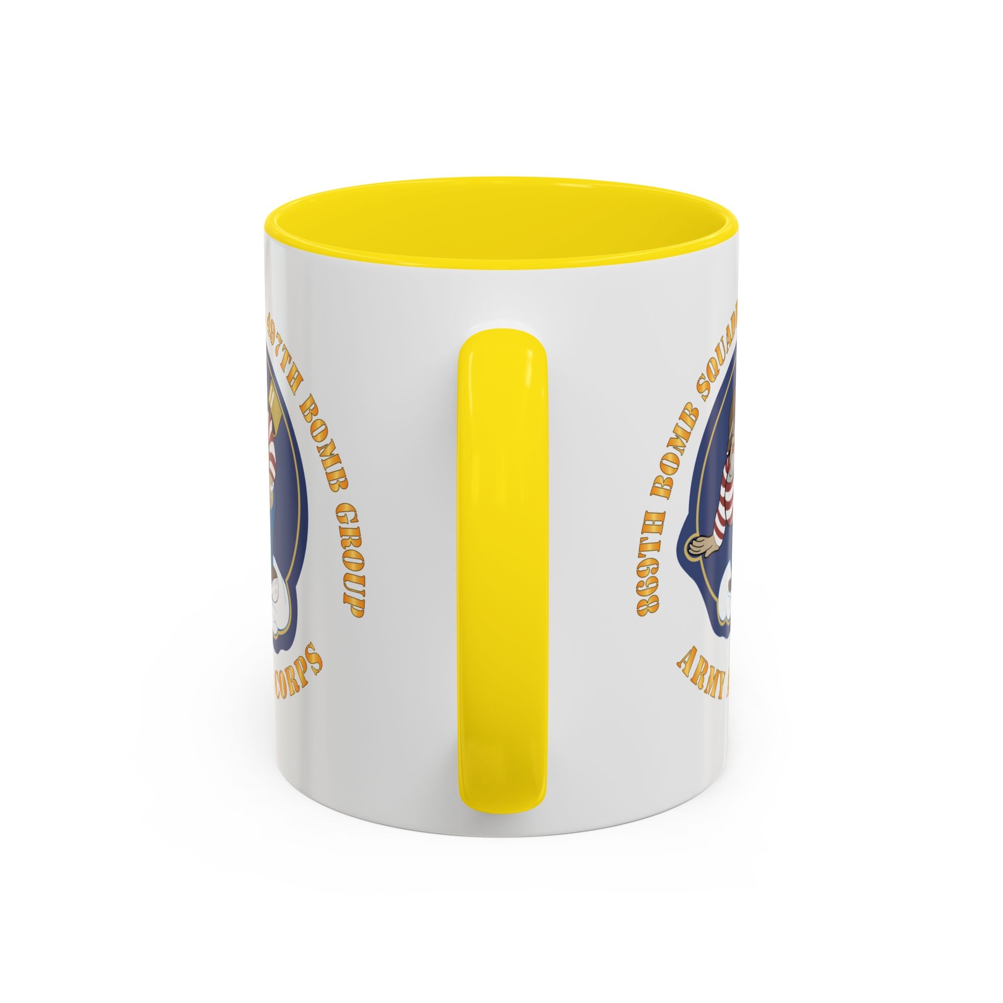 Accent Coffee Mug - AAC - 869th Bomb Squadron, 497th Bomb Group X 300