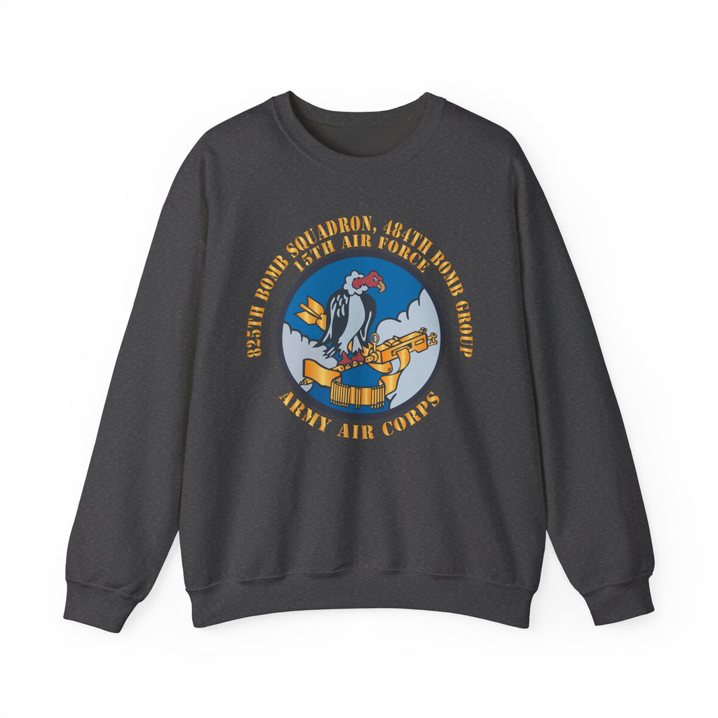 Crewneck Sweatshirt - AAC - 825th Bomb Squadron, 484th Bomb Group - 15th AAF X 300