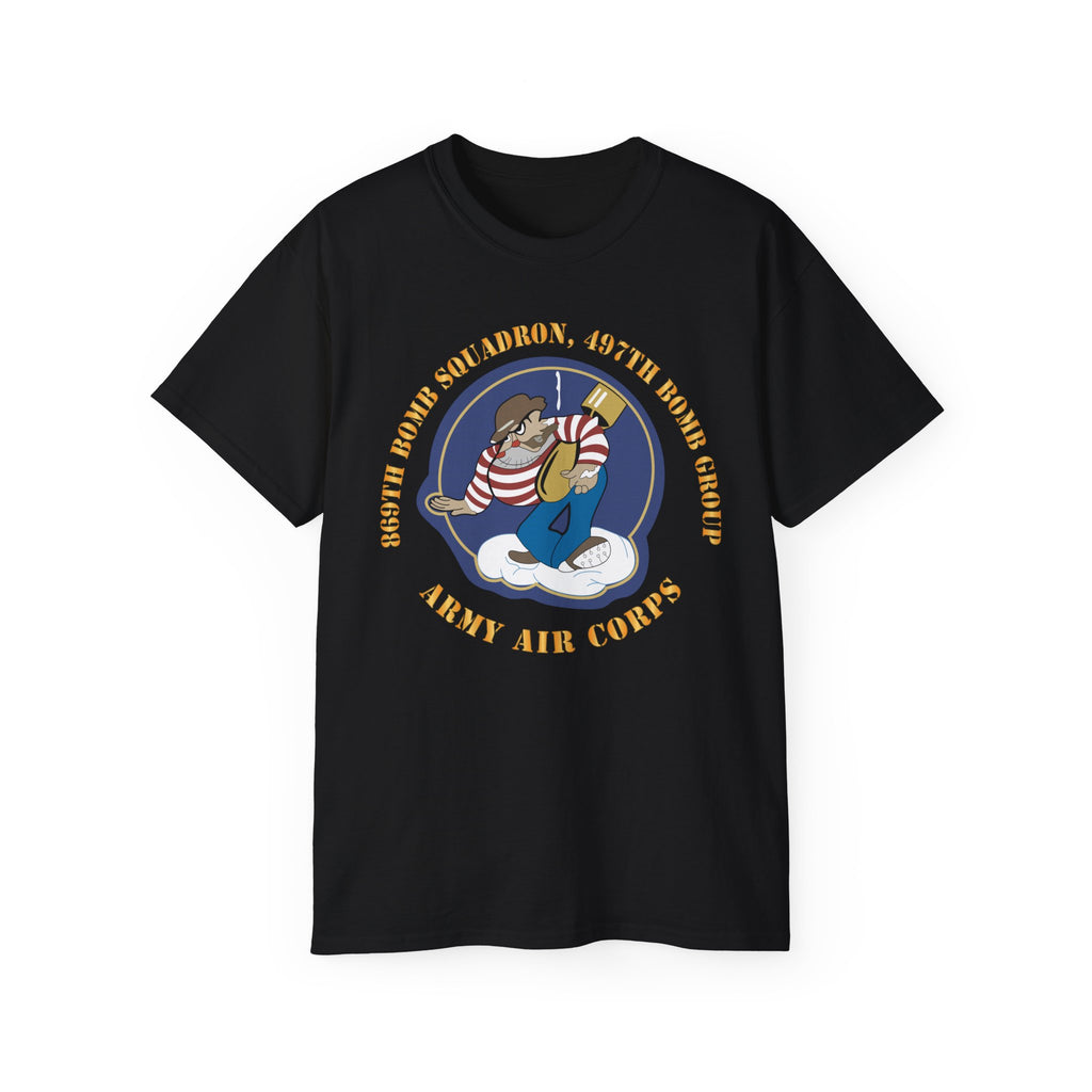 Unisex Ultra Cotton Tee - AAC - 869th Bomb Squadron, 497th Bomb Group X 300