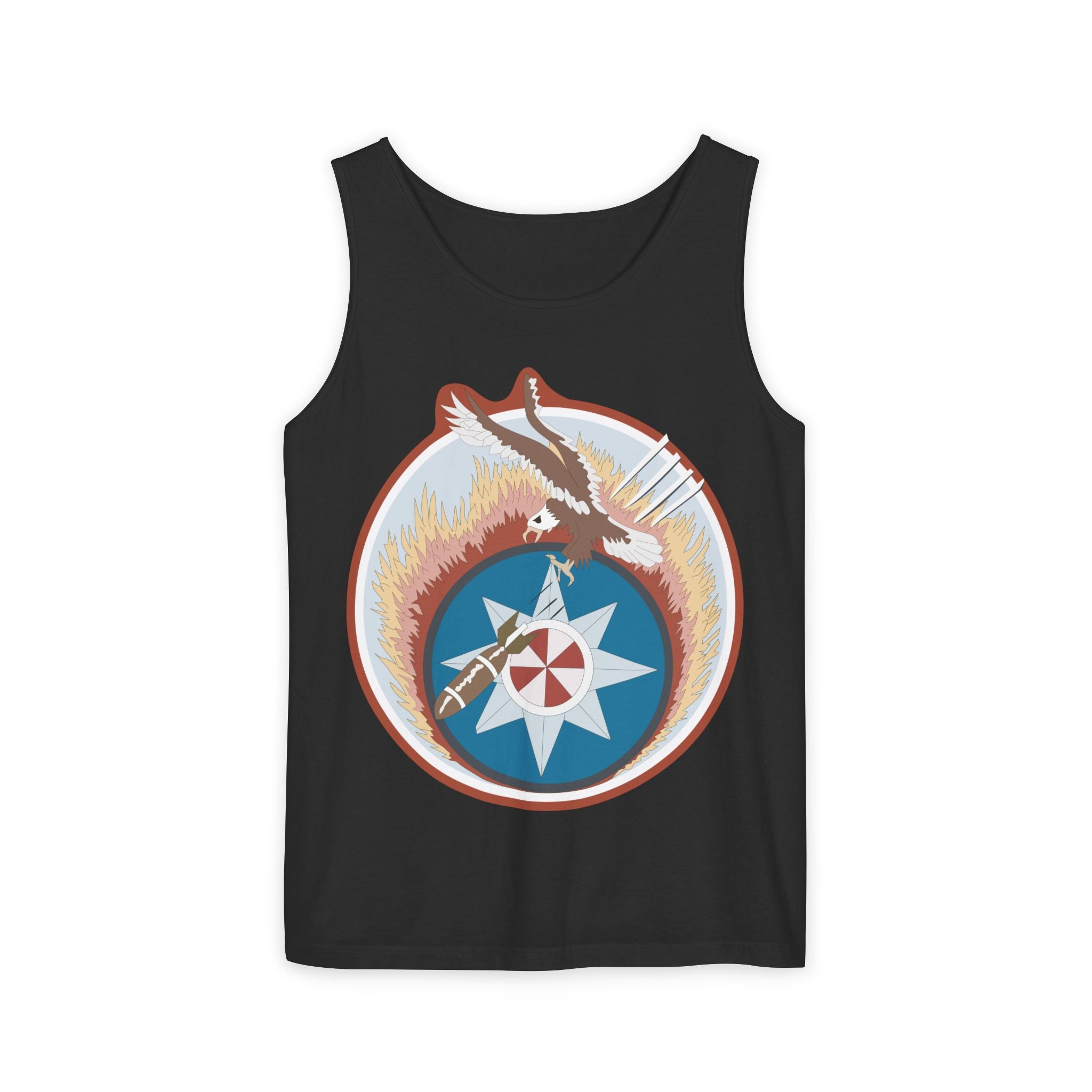 Unisex Garment-Dyed Tank Top - AAC - 773rd Bomb Squadron, 463rd Bomb Group - 15th AF wo Txt X 300