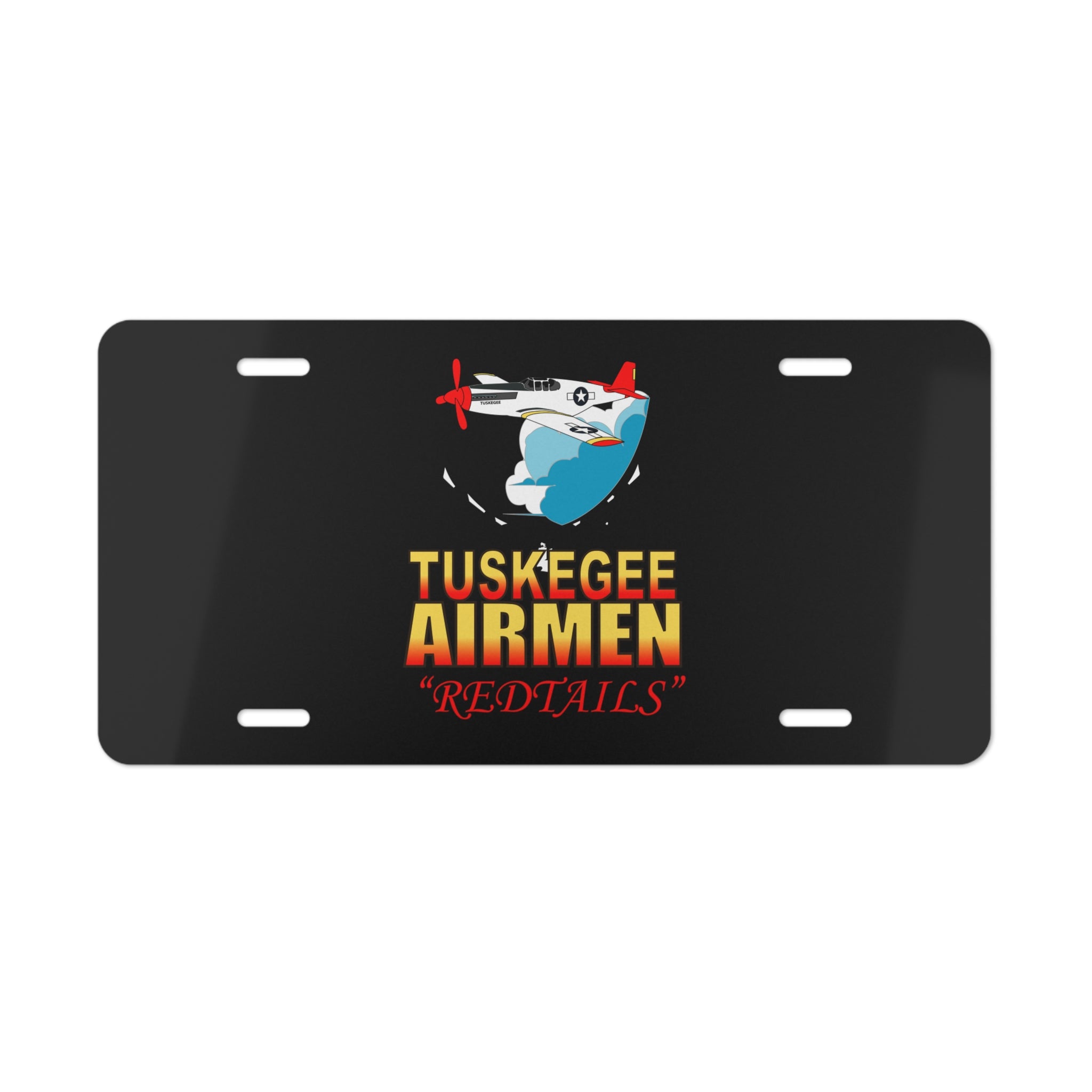 License Plate - Army Air Corp - Tuskegee Airmen - Redtails - AC - X 300