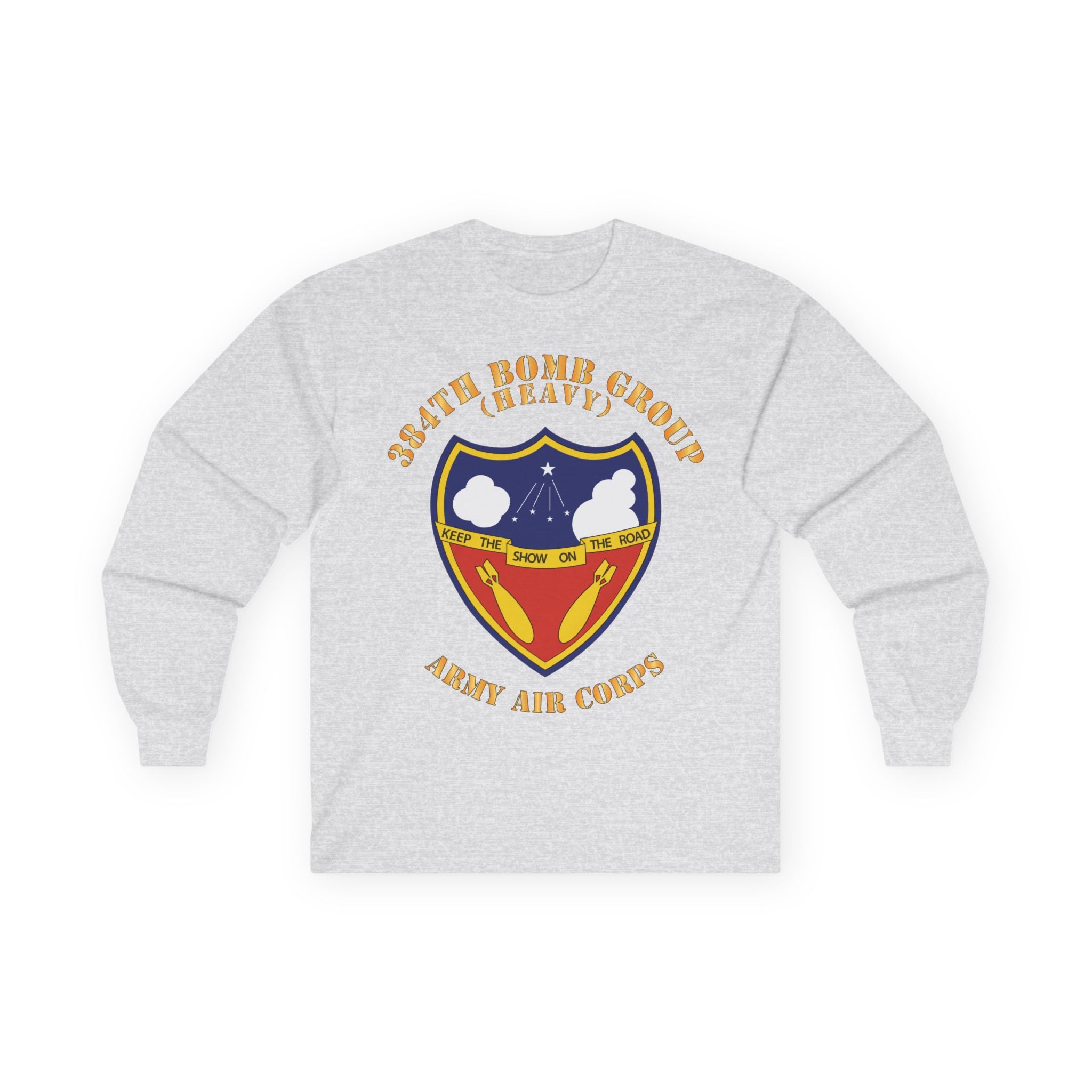 Unisex Long Sleeve Tee - AAC - 384th Bomb Group X 300