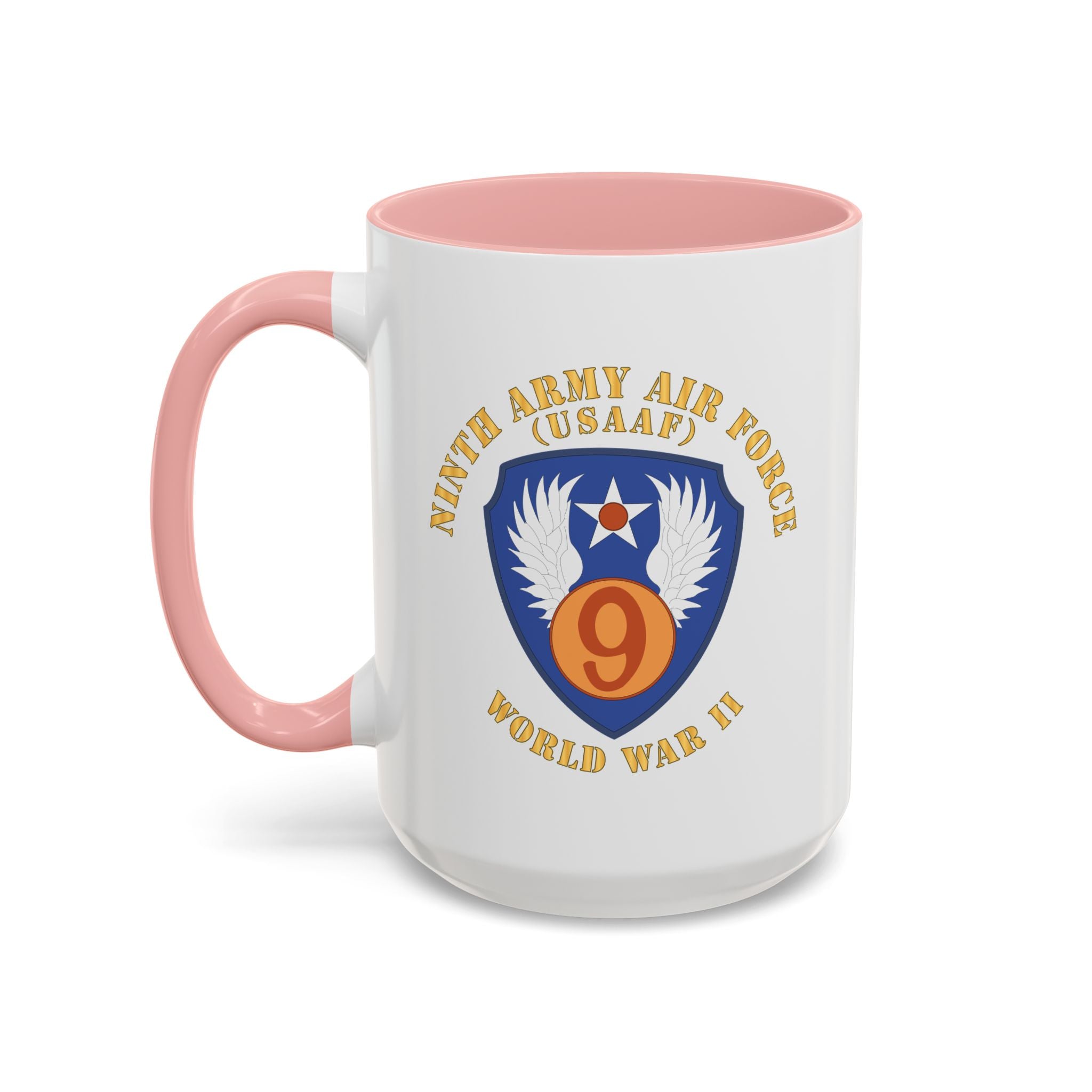Accent Coffee Mug - AAC - SSI - 9th Air Force - WWII - USAAF x 300