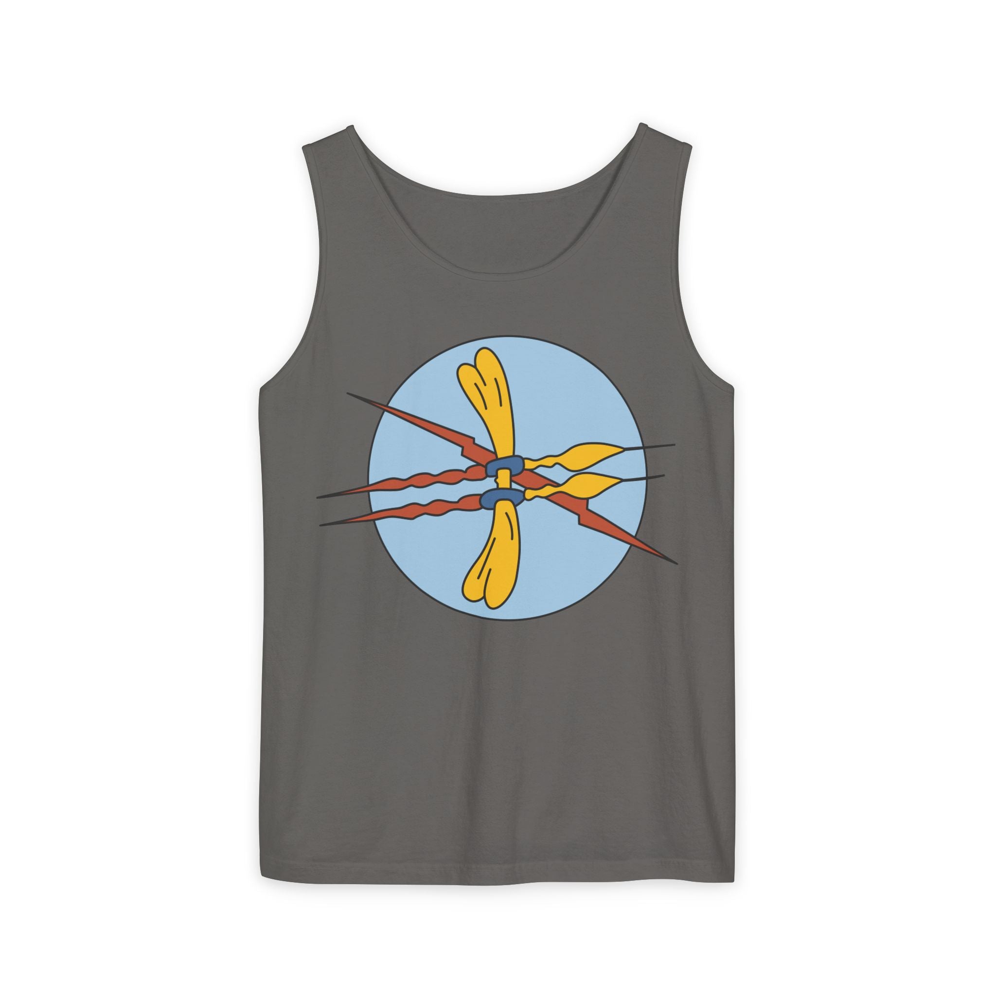 Unisex Garment-Dyed Tank Top - AAC - 332nd Bomb Squadron WWII wo txt X 300