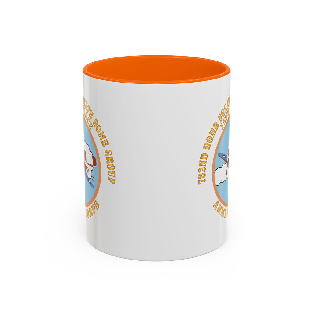 Accent Coffee Mug - AAC - 782nd Bomb Squadron, 465th Bomb Group - 15th AF X 300